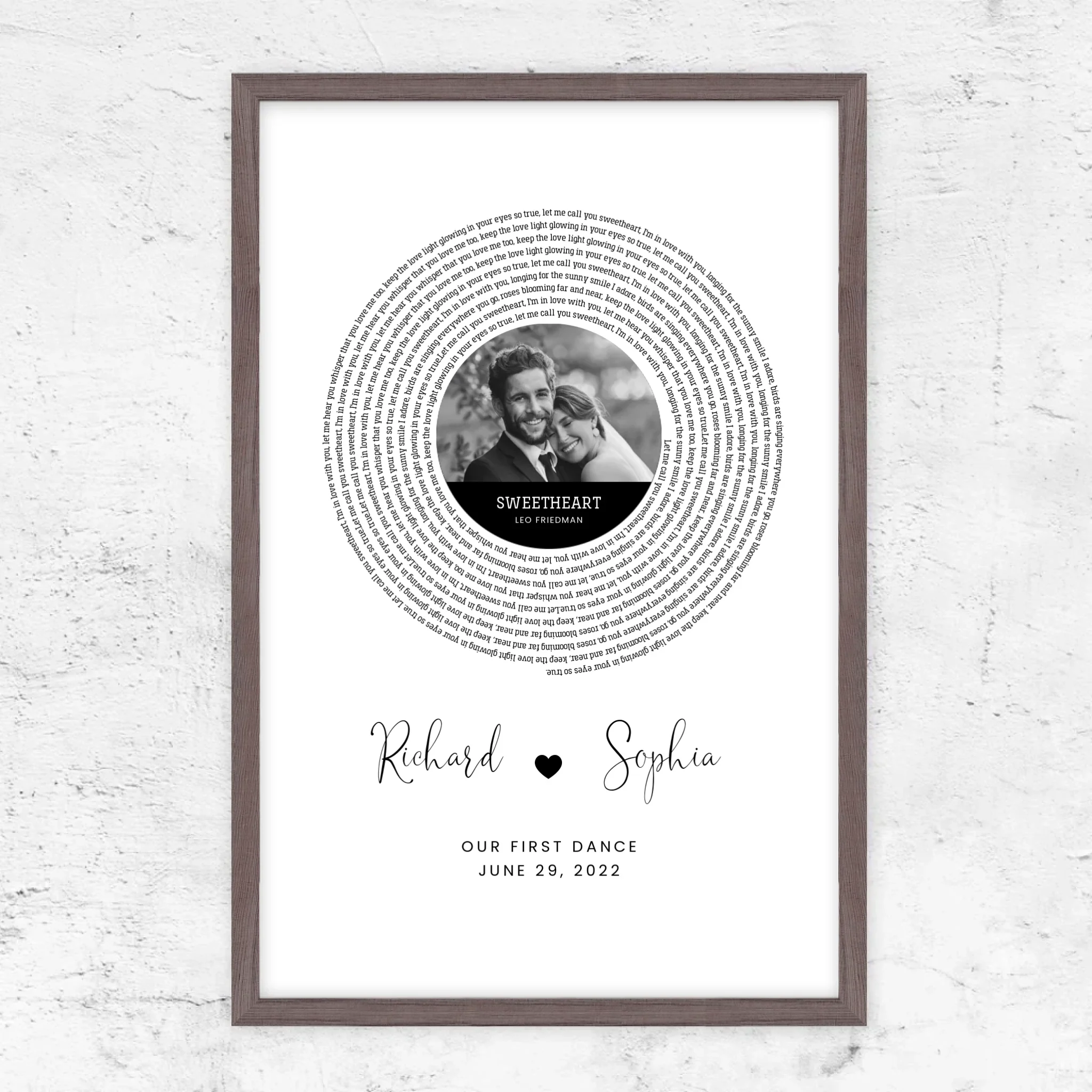 Personalized Poster – Custom Song Lyrics Print - Image 8