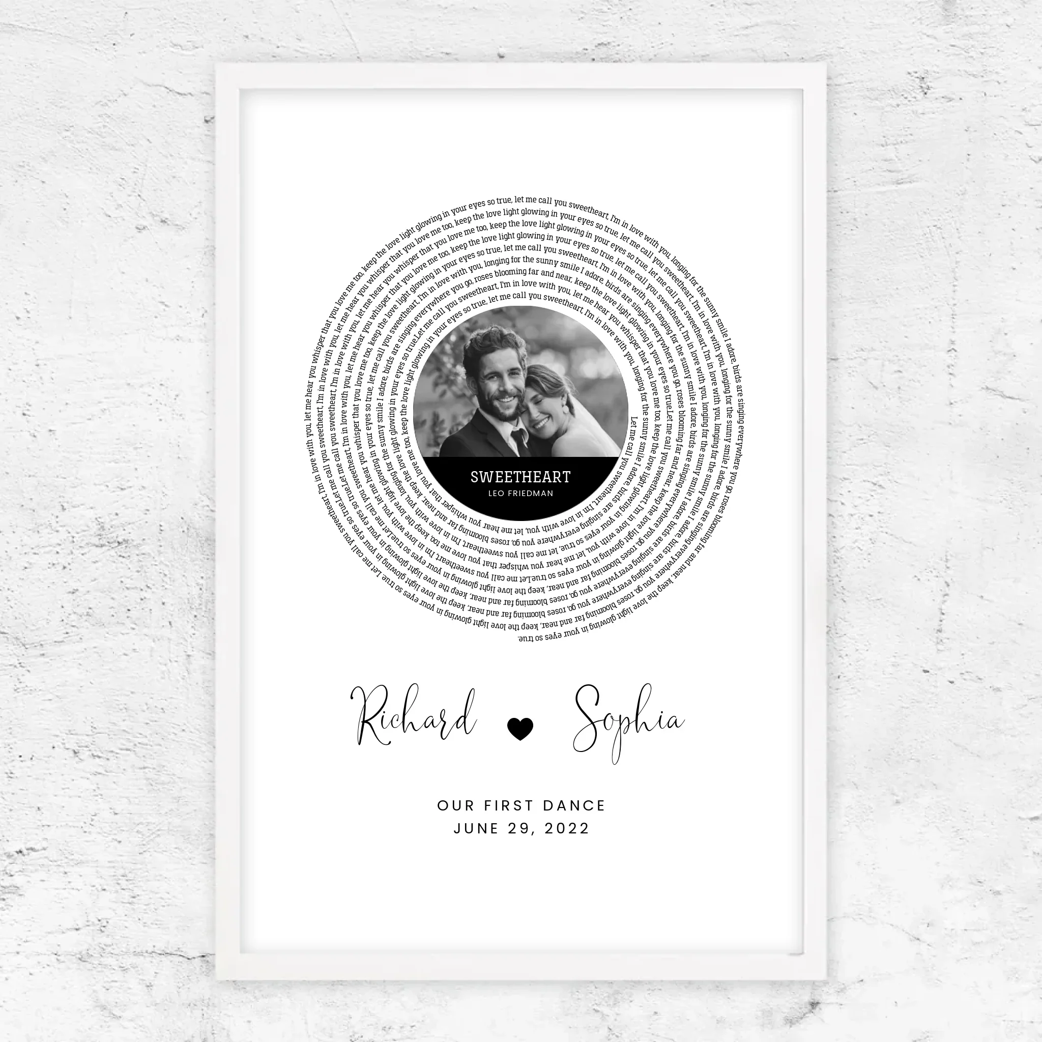 Personalized Poster – Custom Song Lyrics Print - Image 9