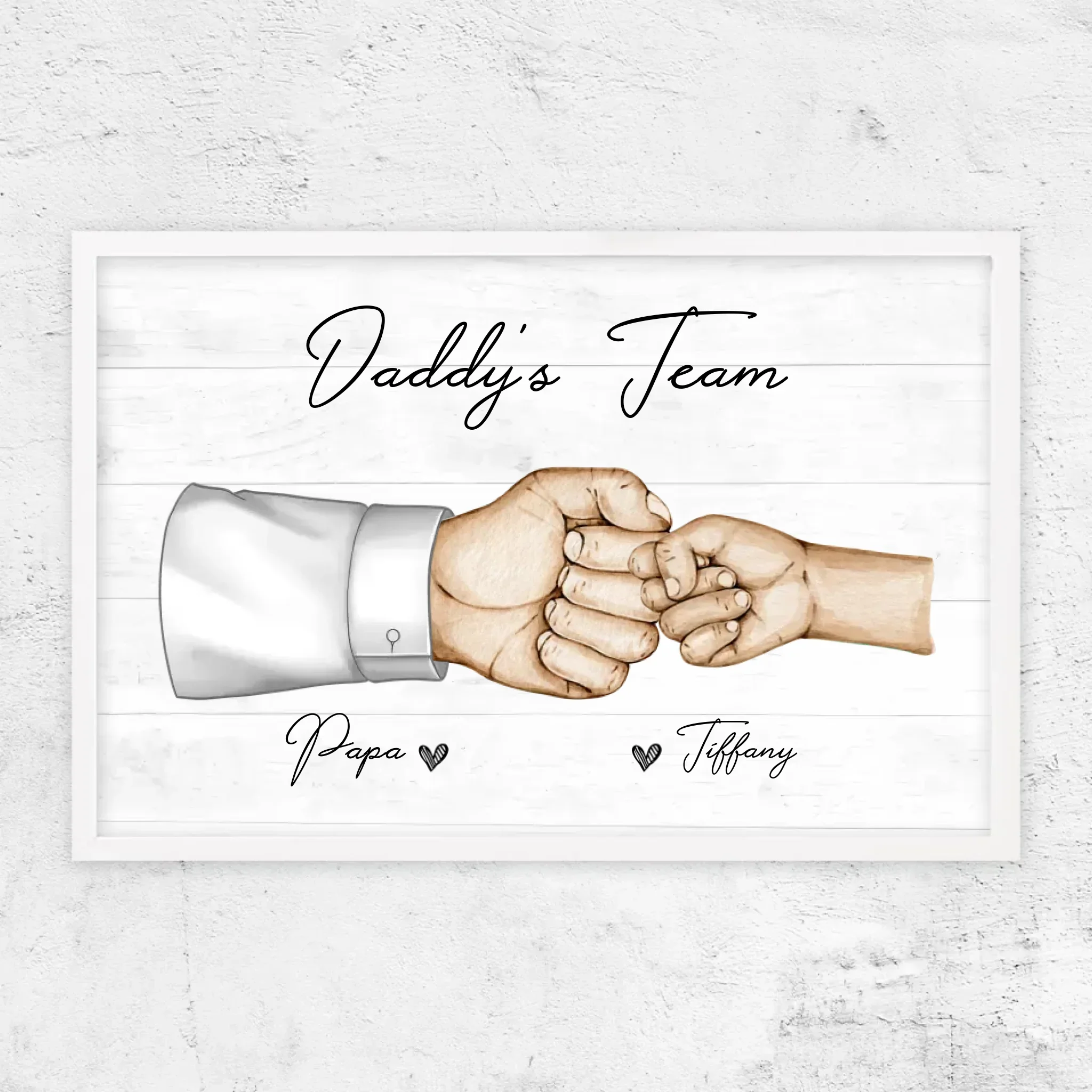 Personalized Poster "Daddy's Team" - Image 10