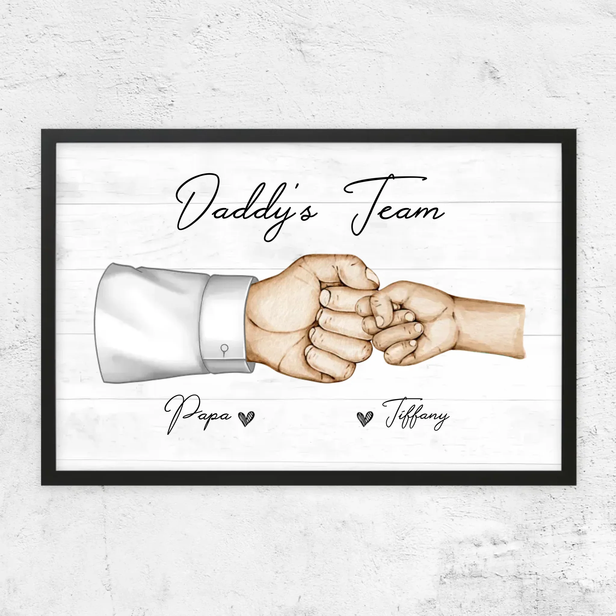 Personalized Poster "Daddy's Team" - Image 5