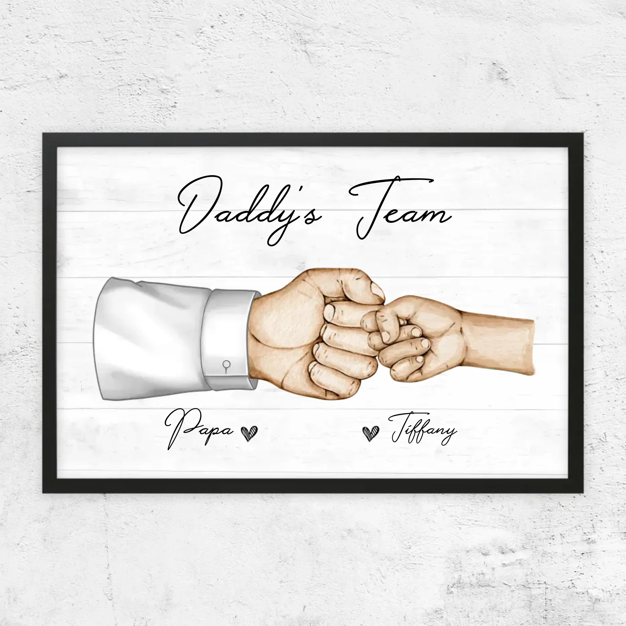 Personalized Poster "Daddy's Team" - Image 6