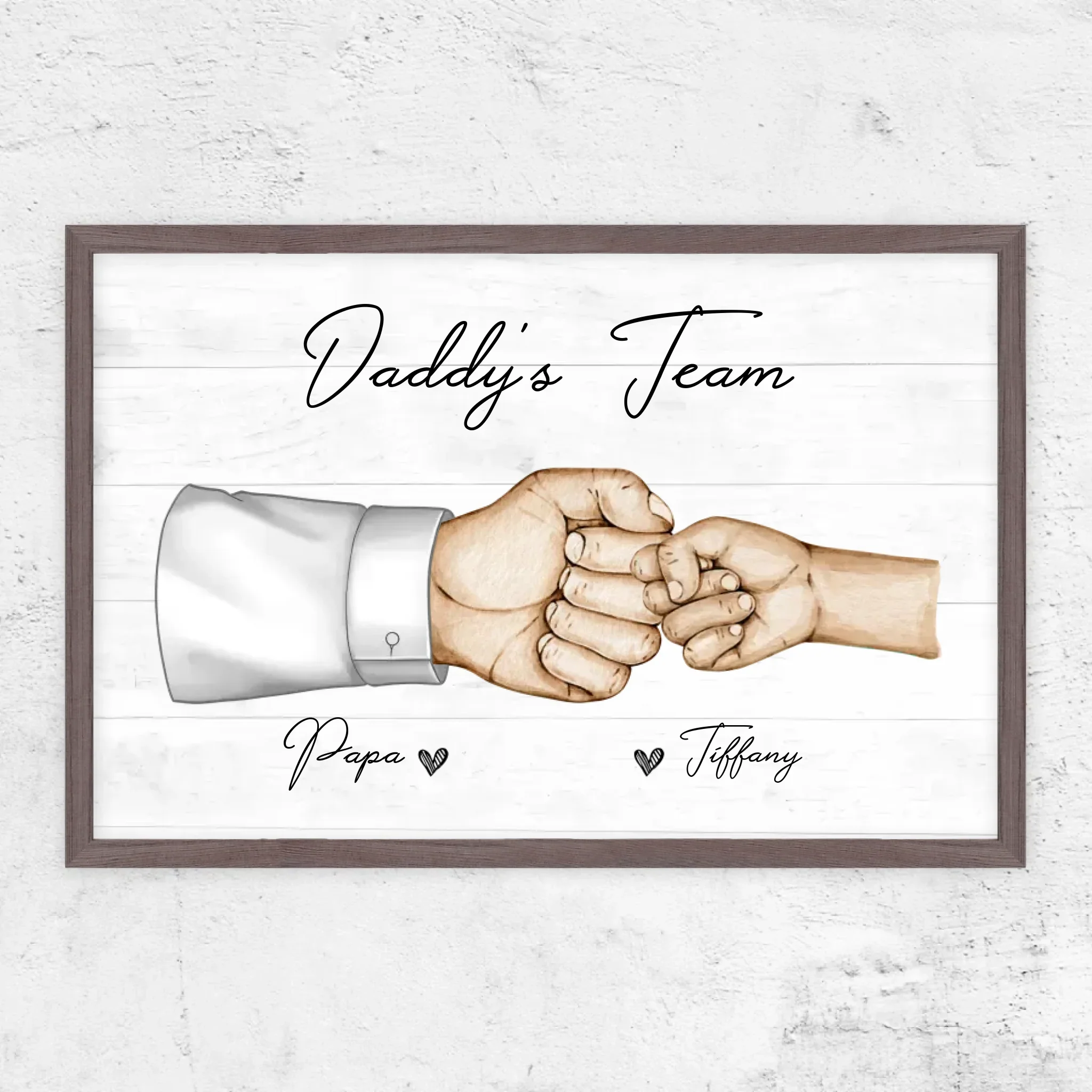 Personalized Poster "Daddy's Team" - Image 7