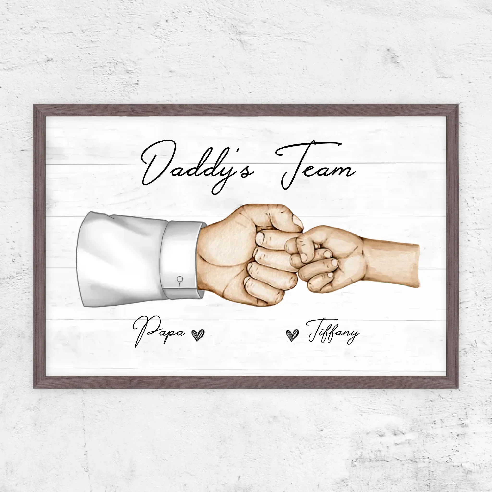 Personalized Poster "Daddy's Team" - Image 8