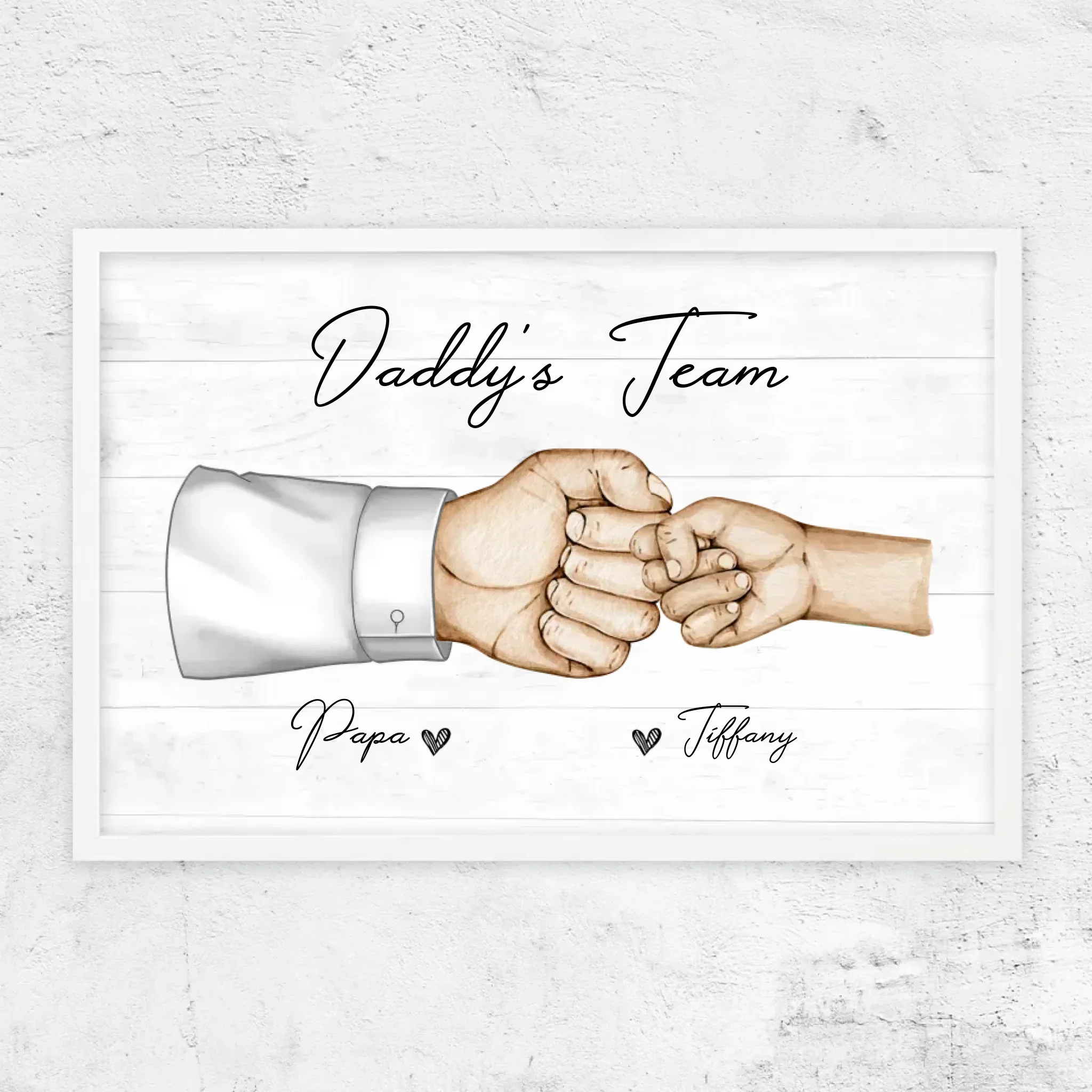 Personalized Poster "Daddy's Team" - Image 9