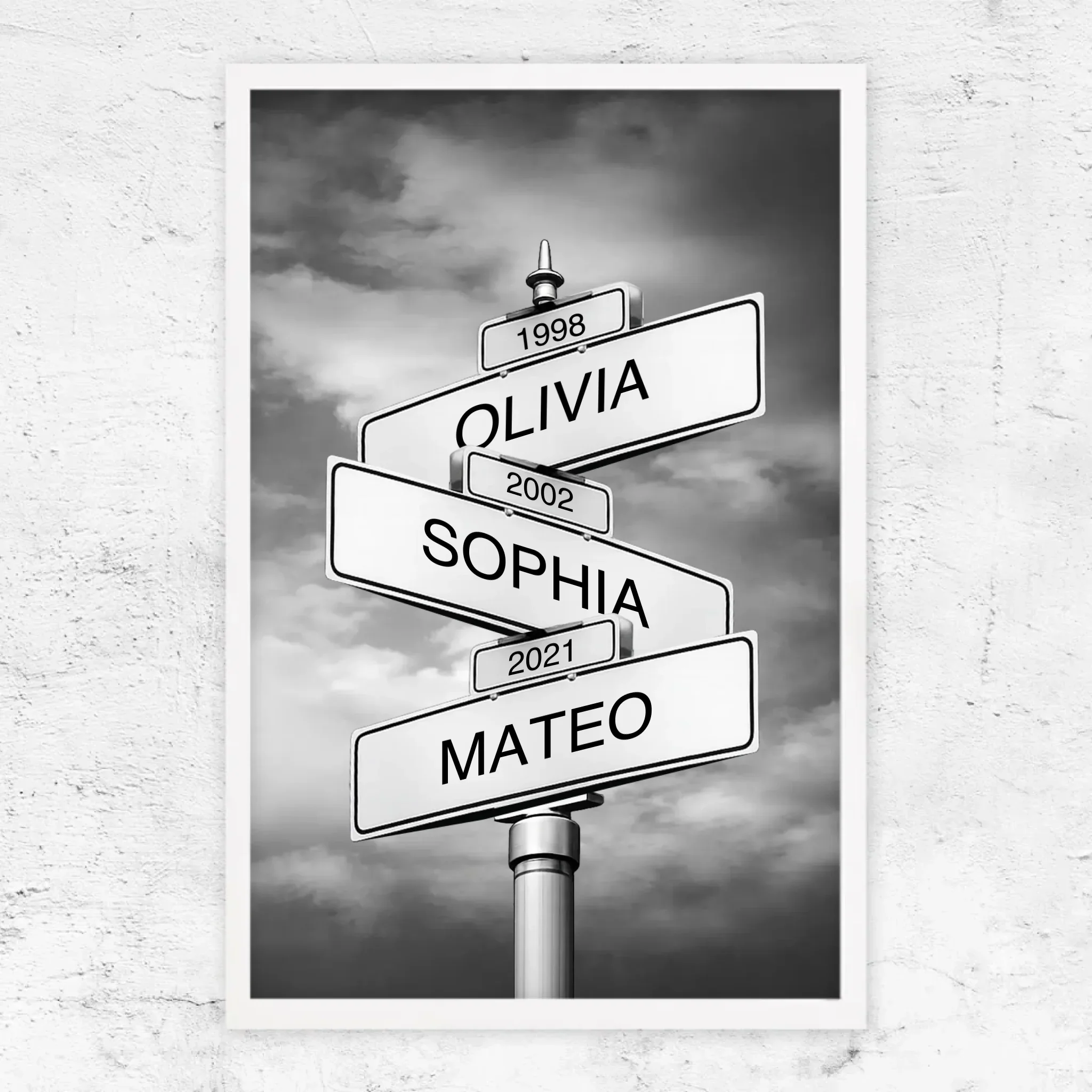 Personalized Poster – Family Name And Date Street Sign - Image 10