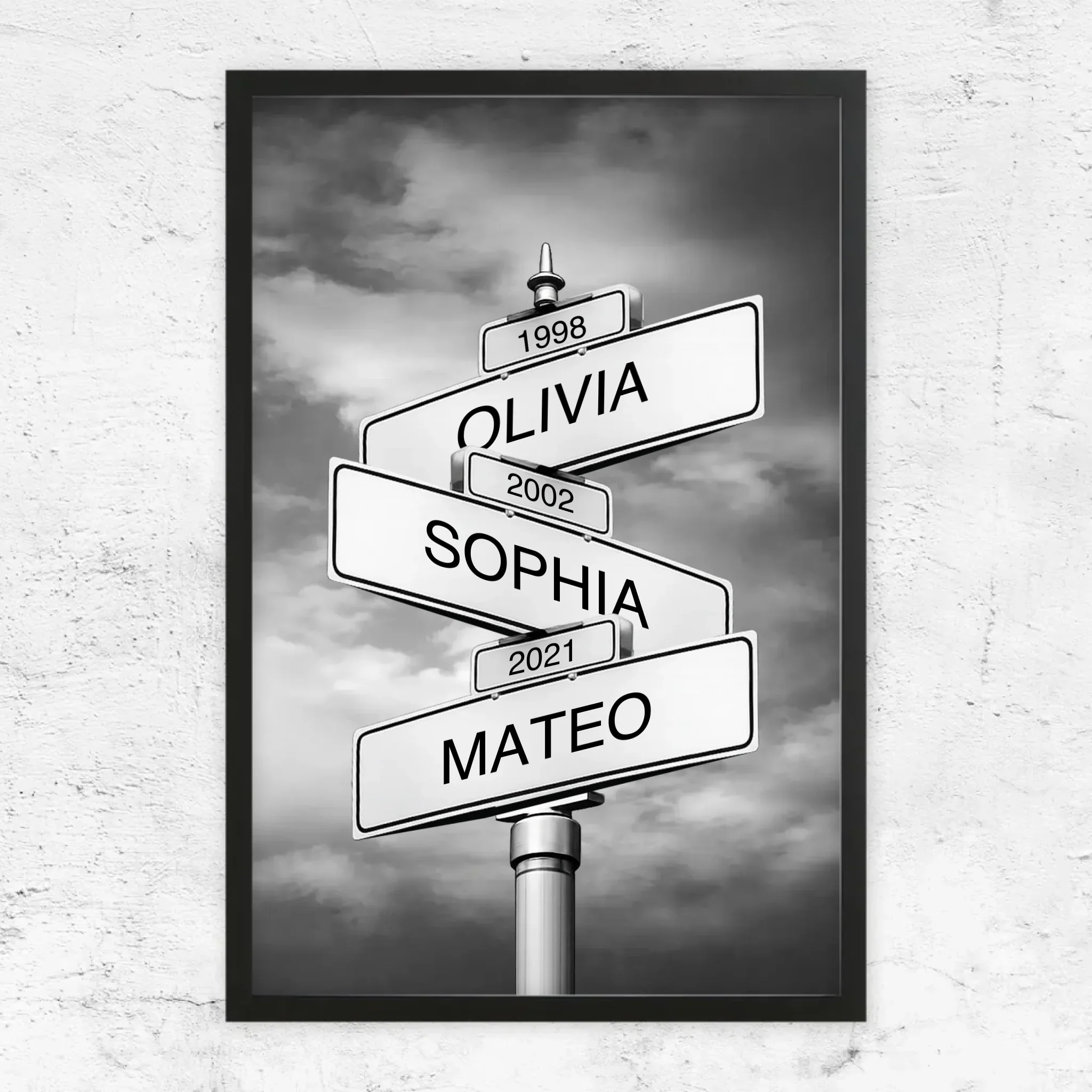 Personalized Poster – Family Name And Date Street Sign - Image 6