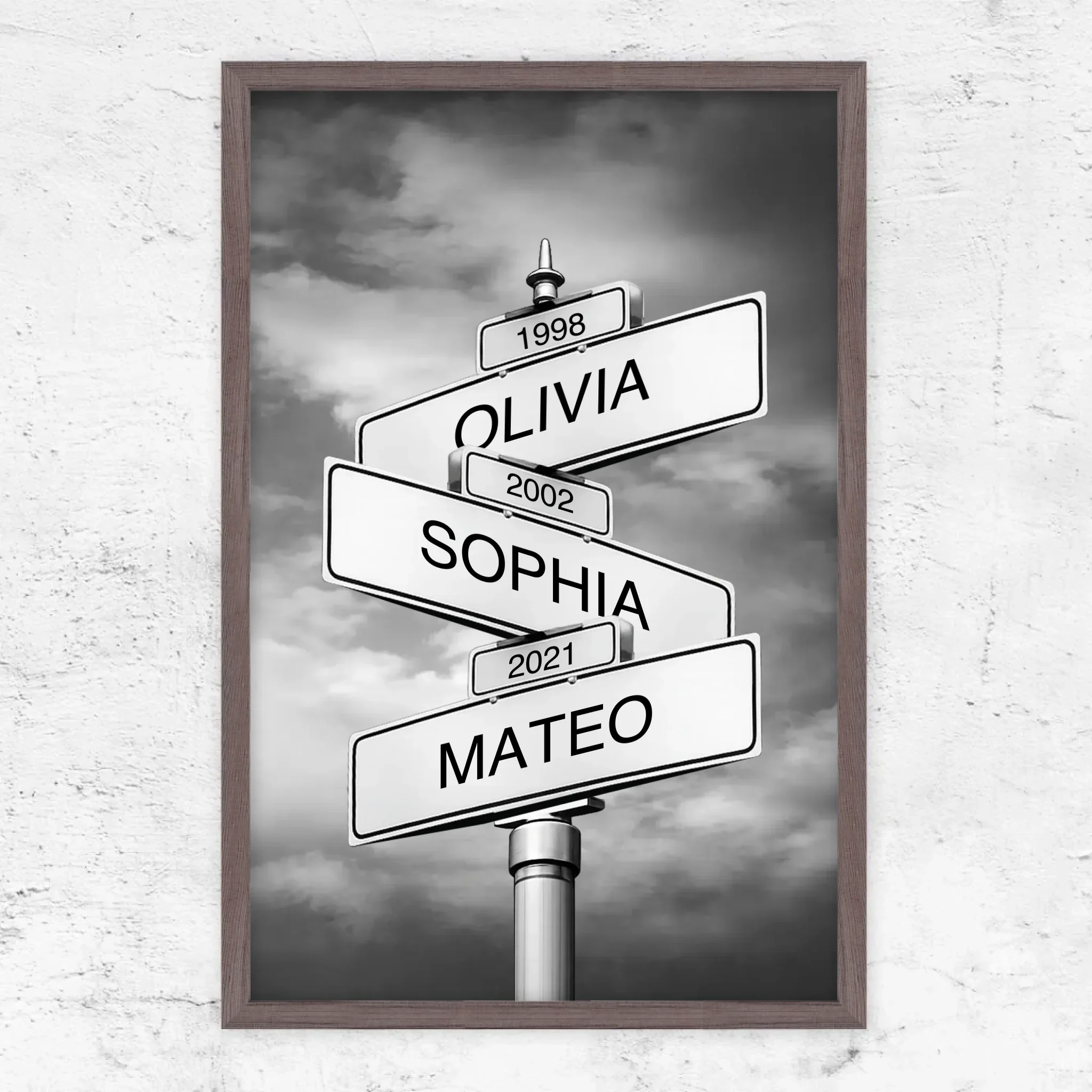 Personalized Poster – Family Name And Date Street Sign - Image 7