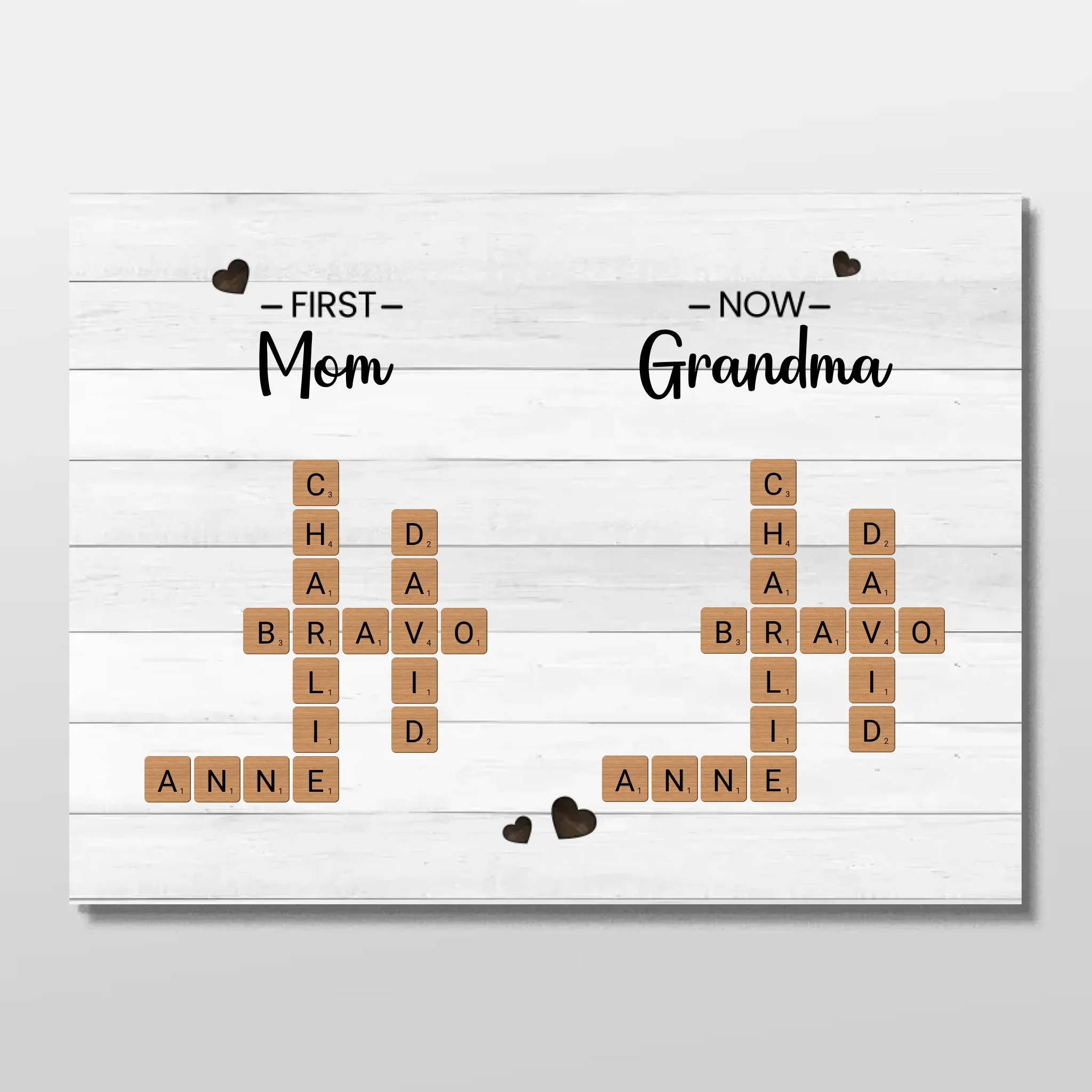 Personalized Poster "First Mom, Now Grandma – Crossword" - Image 3