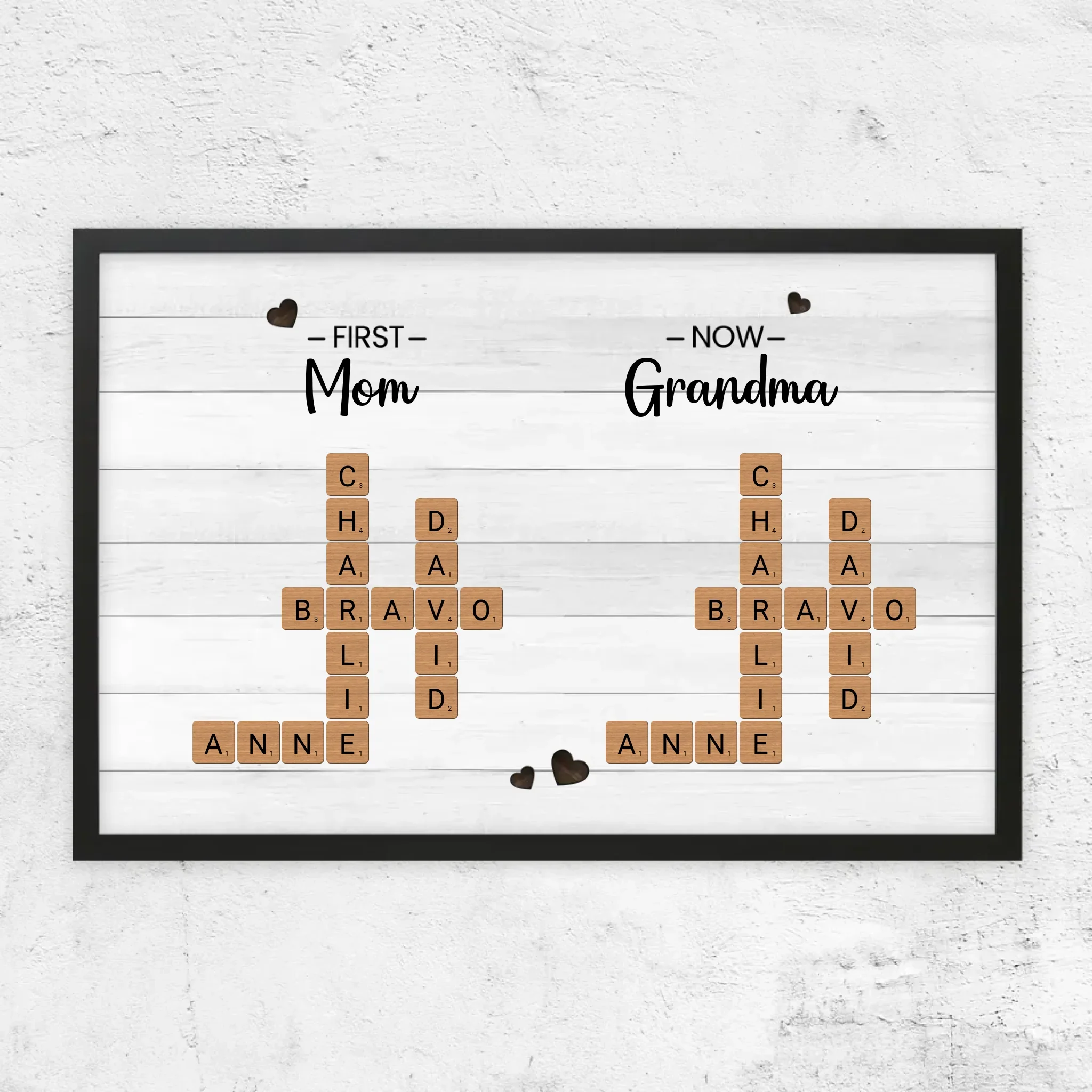 Personalized Poster "First Mom, Now Grandma – Crossword" - Image 5