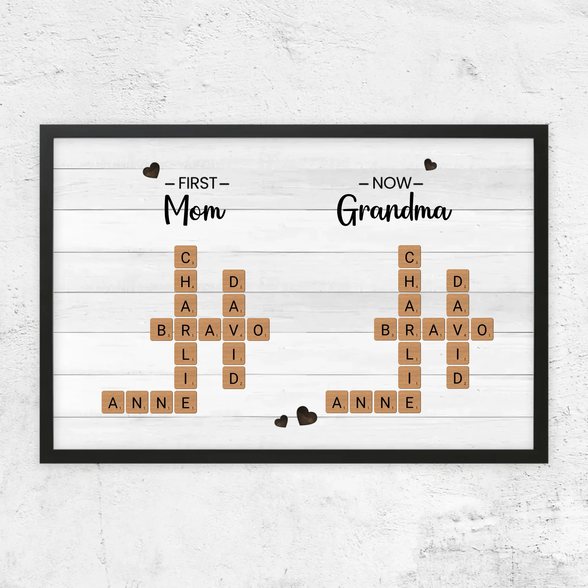 Personalized Poster "First Mom, Now Grandma – Crossword" - Image 6