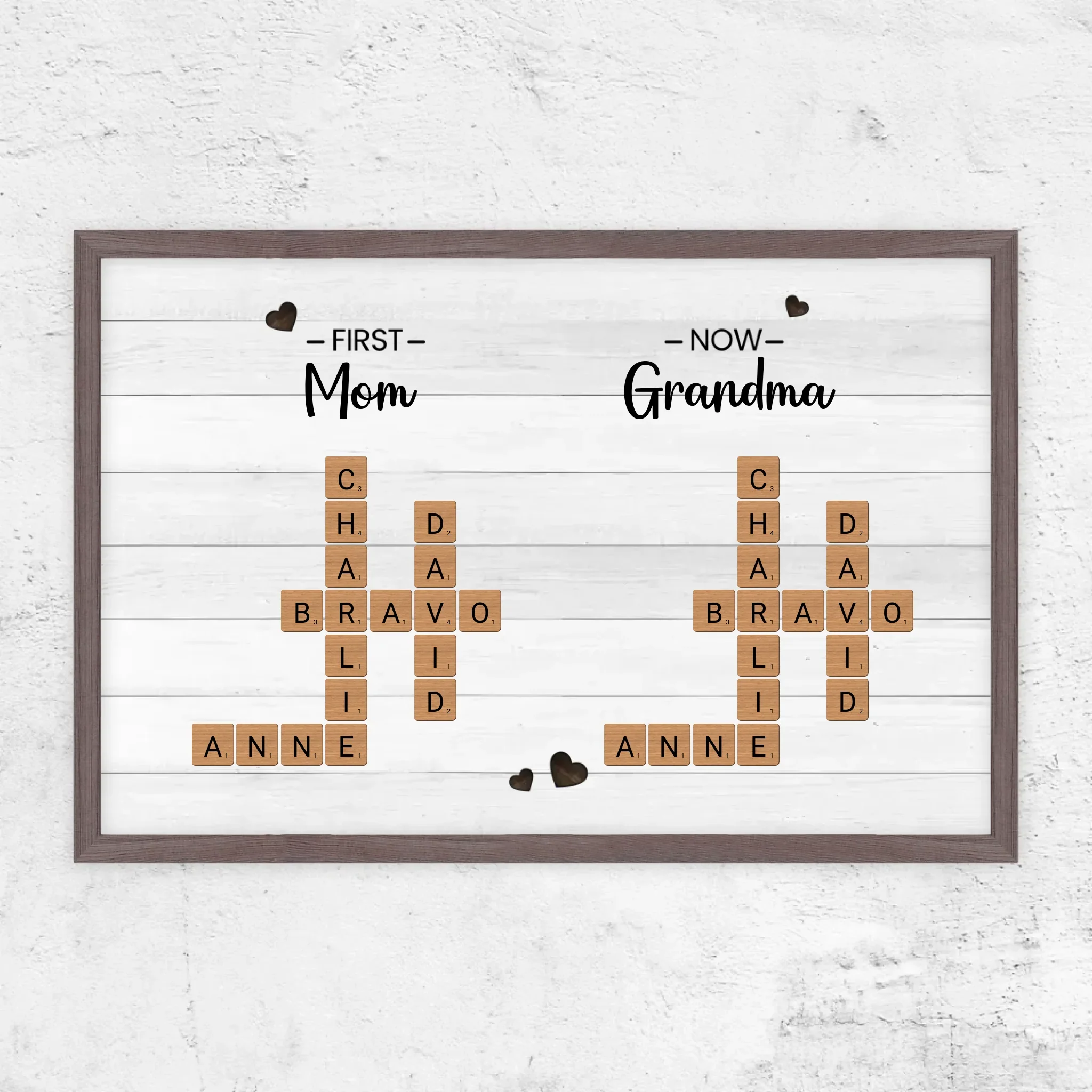 Personalized Poster "First Mom, Now Grandma – Crossword" - Image 8