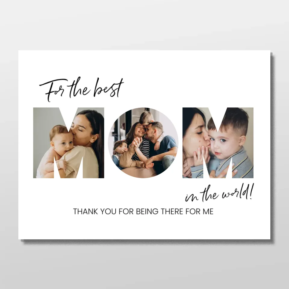 Personalized Poster “For the best mom in the world” - Image 3