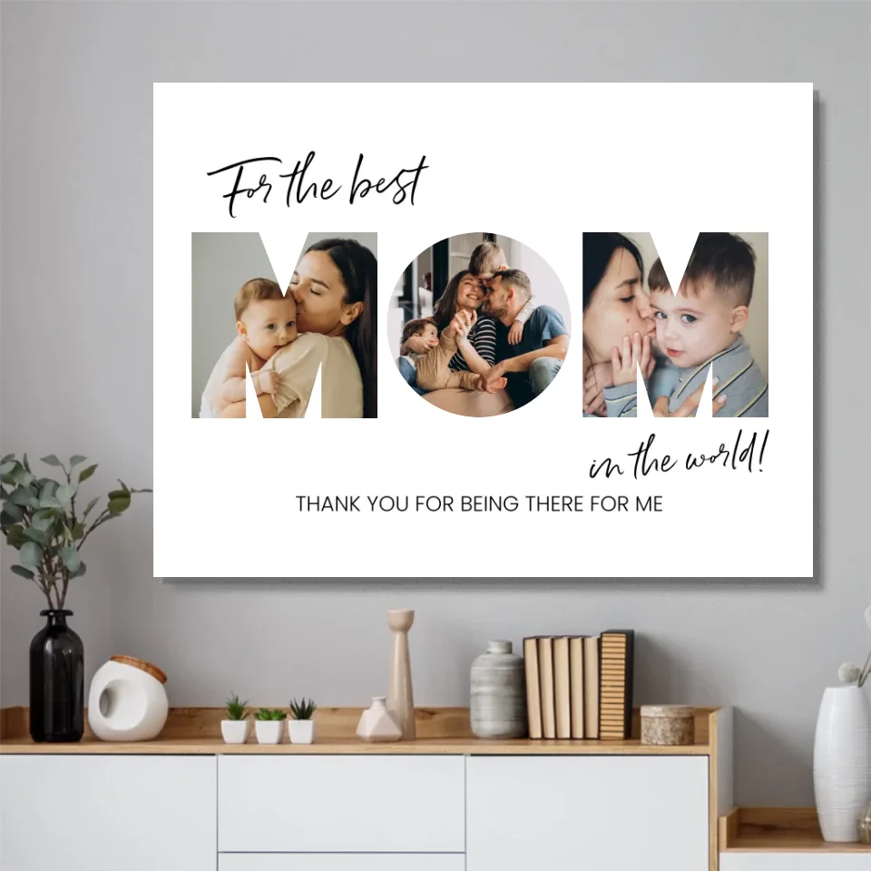 Personalized Poster “For the best mom in the world” - Image 4