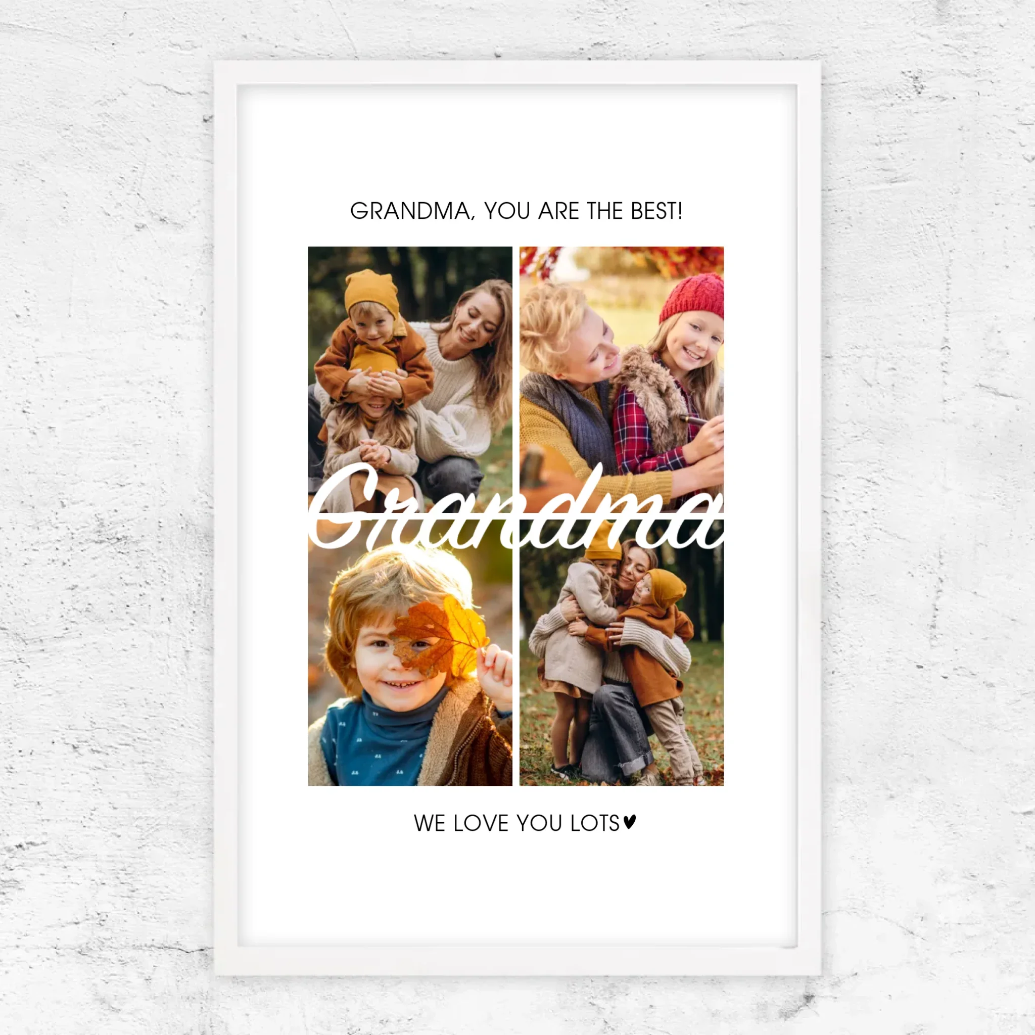 Personalized Poster – Grandma You're The Best - Image 10