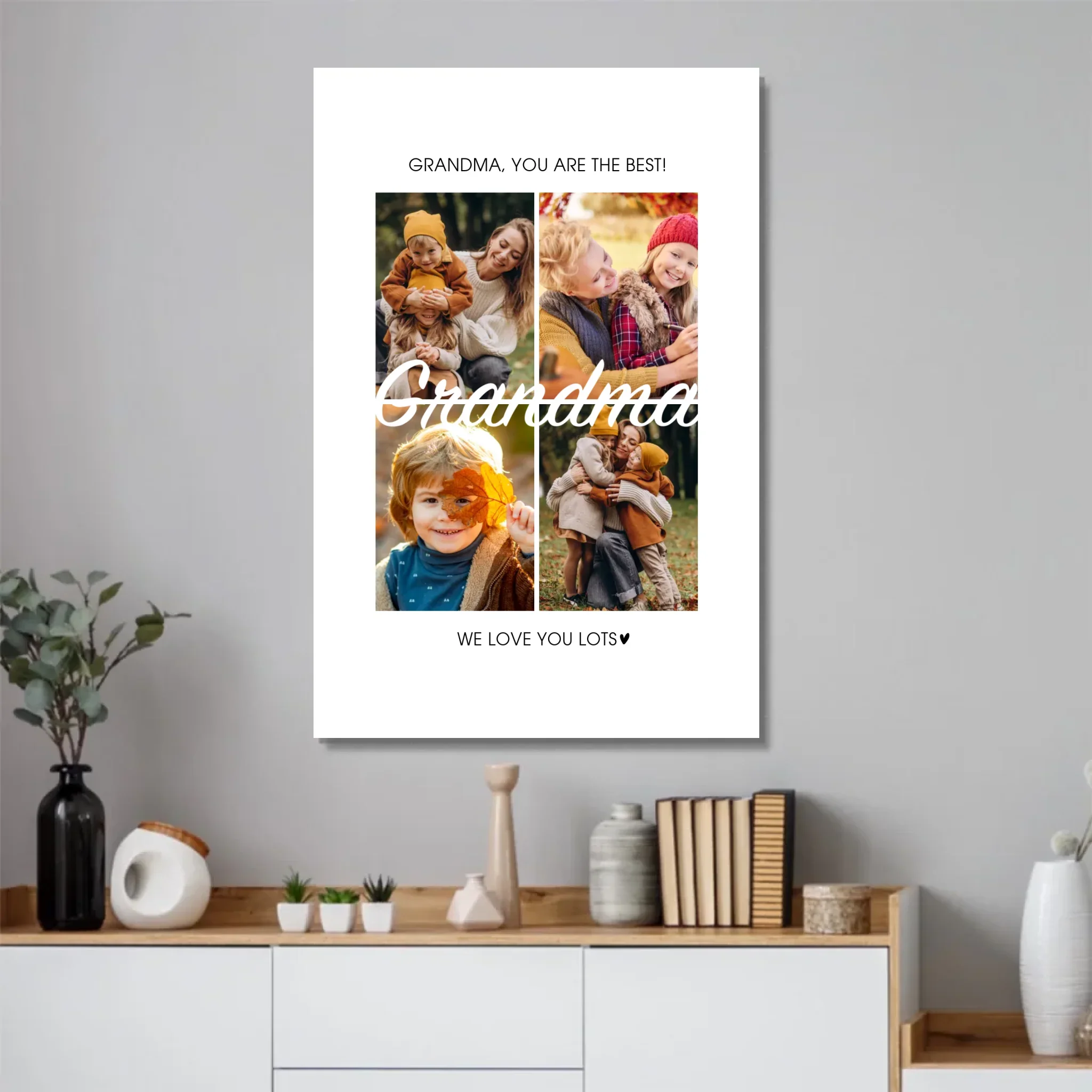 Personalized Poster – Grandma You're The Best - Image 2
