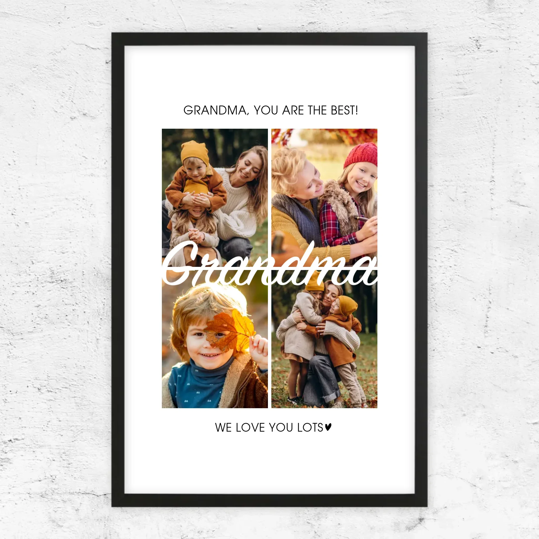 Personalized Poster – Grandma You're The Best - Image 5