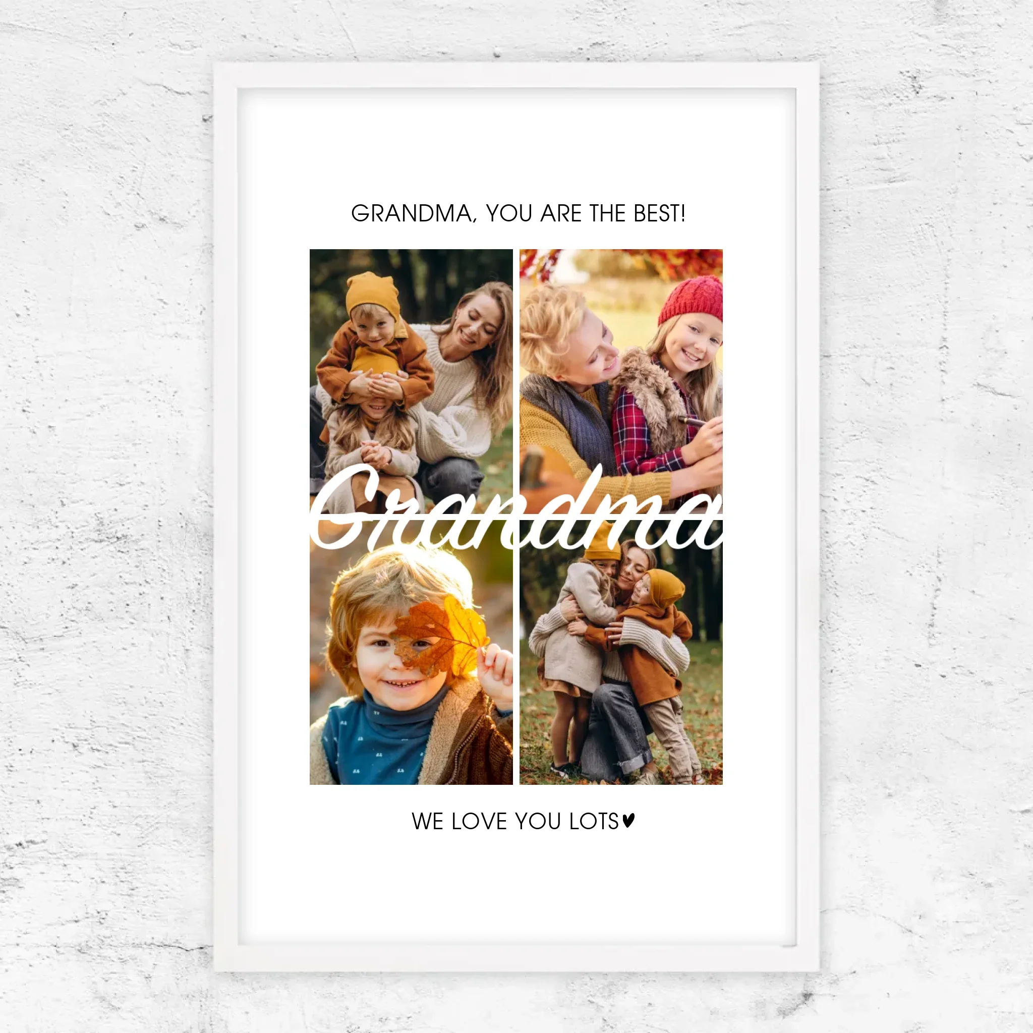 Personalized Poster – Grandma You're The Best - Image 9