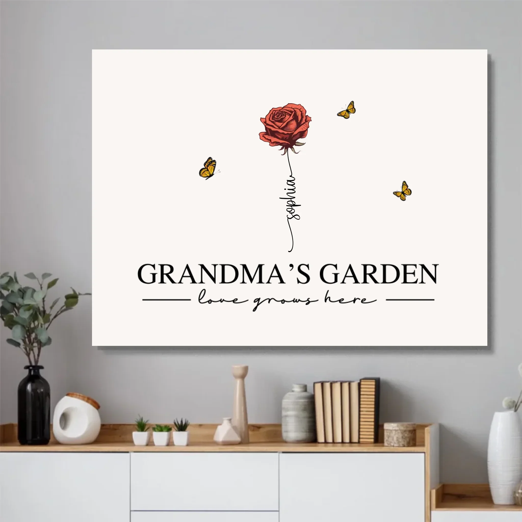 Personalized Poster “Grandma’s Garden“ - Image 4