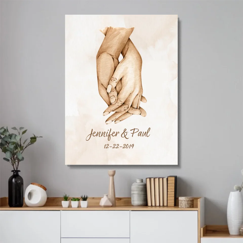 Personalized Poster “Hand in Hand” - Image 4