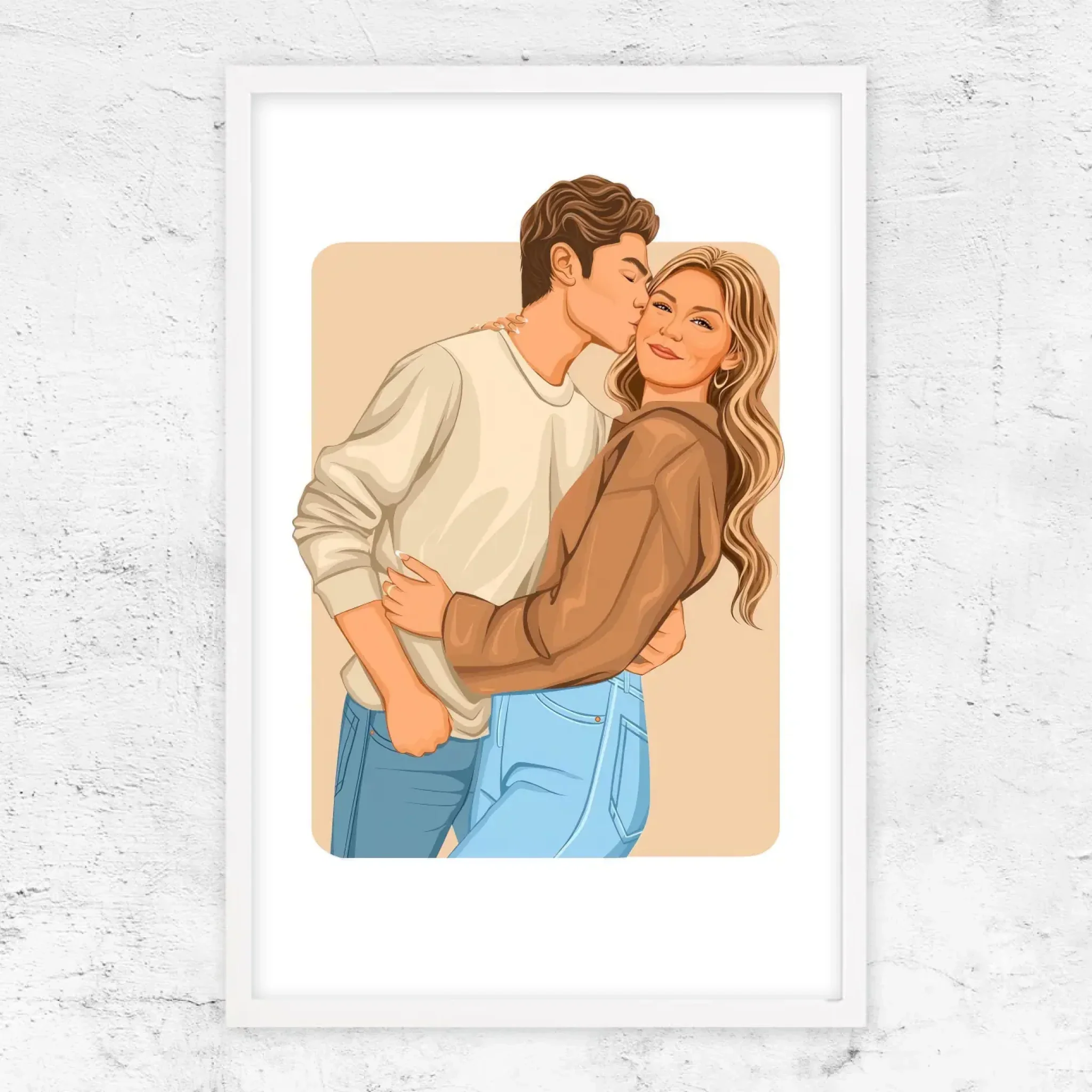 Personalized Poster – Modern Romantic Illustration - Image 9