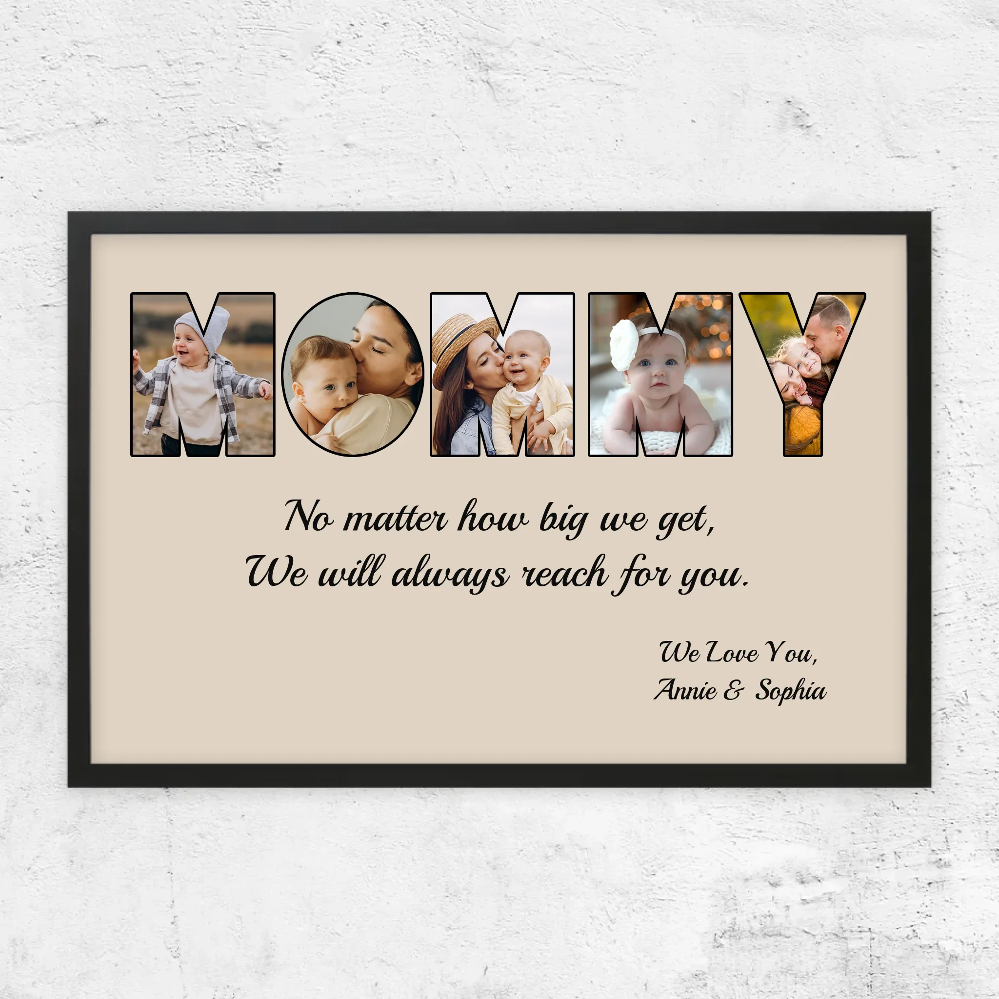 Personalized Poster “MOM - I will always reach for you” - Image 6