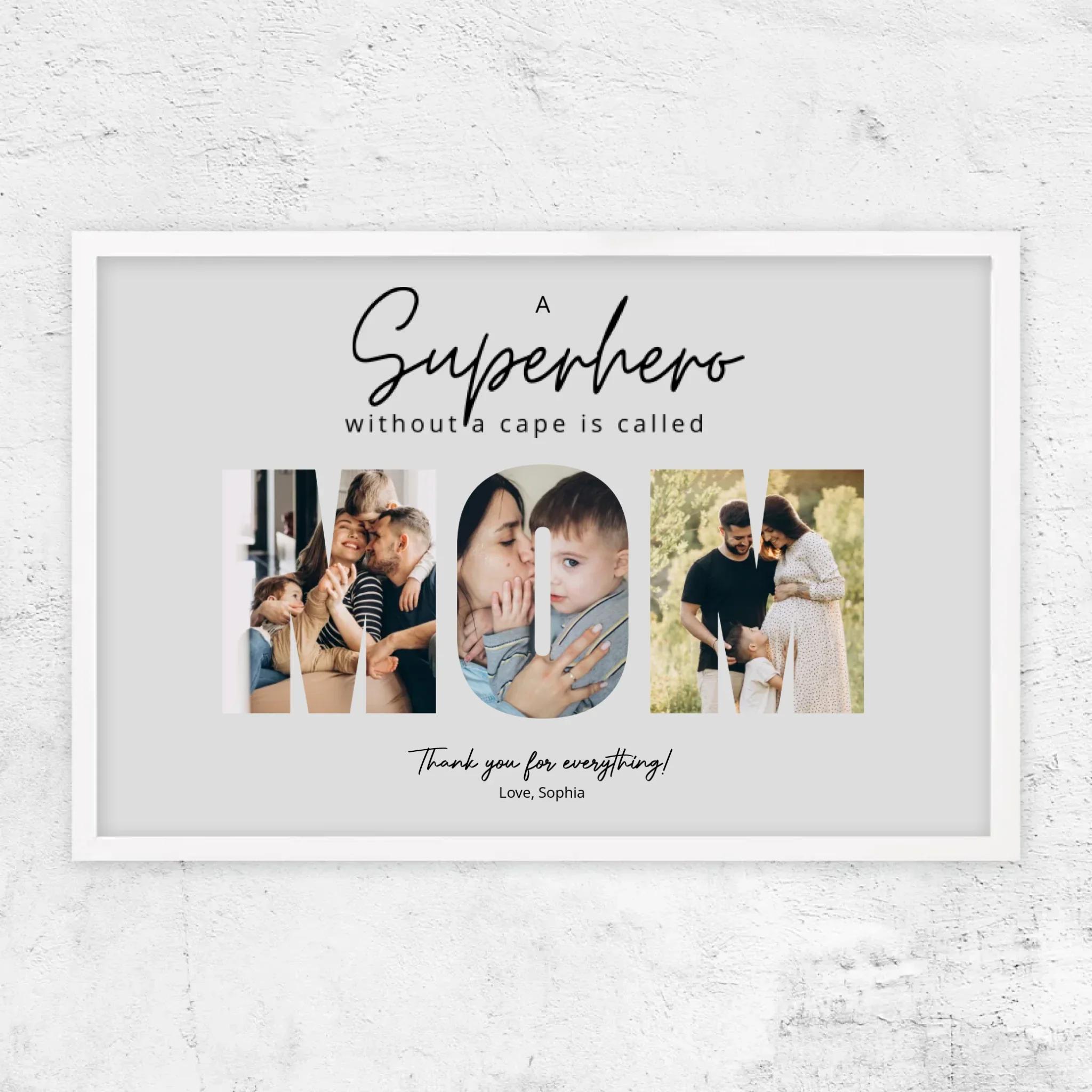 Personalized Poster – Mom Photo Collage - Image 10