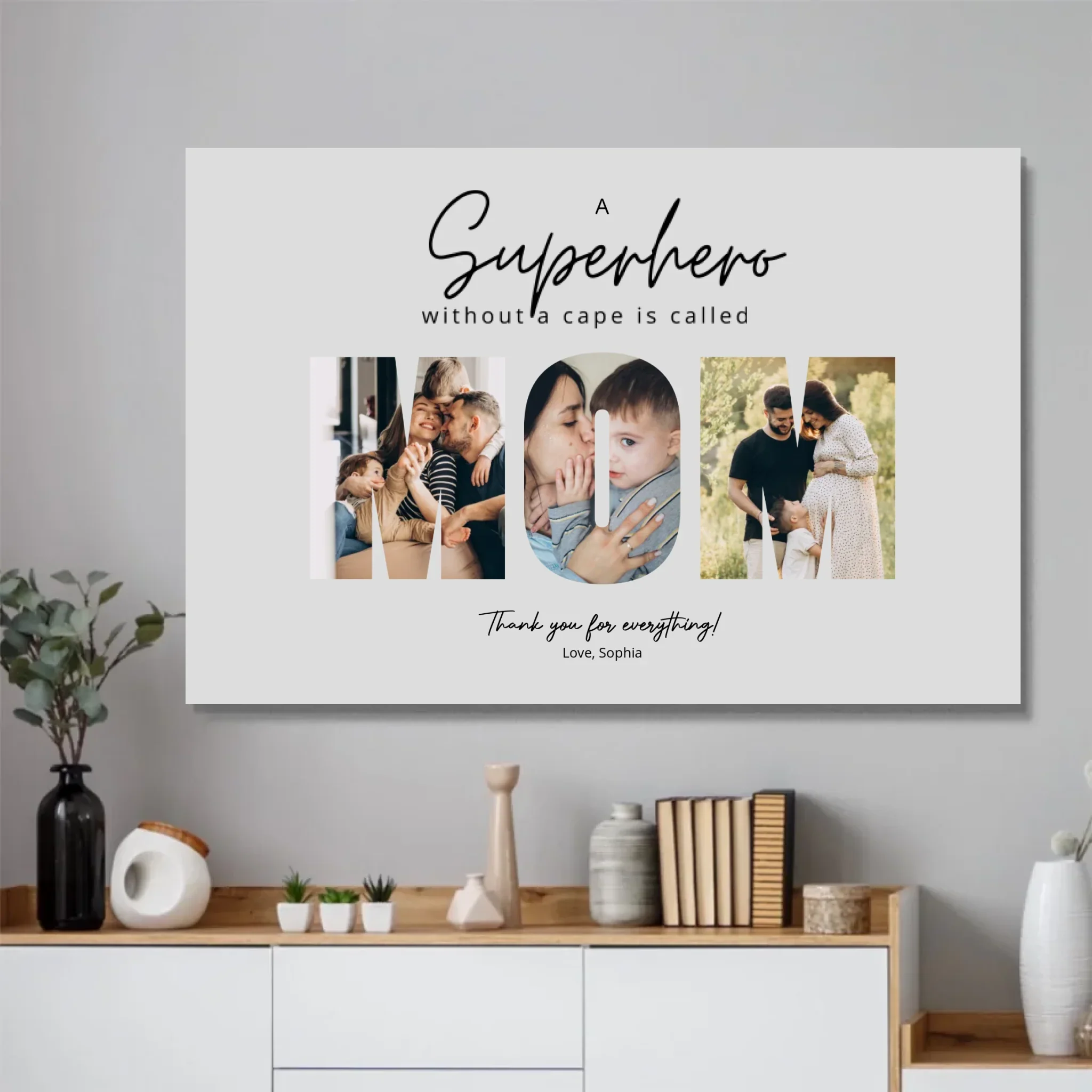 Personalized Poster – Mom Photo Collage - Image 2