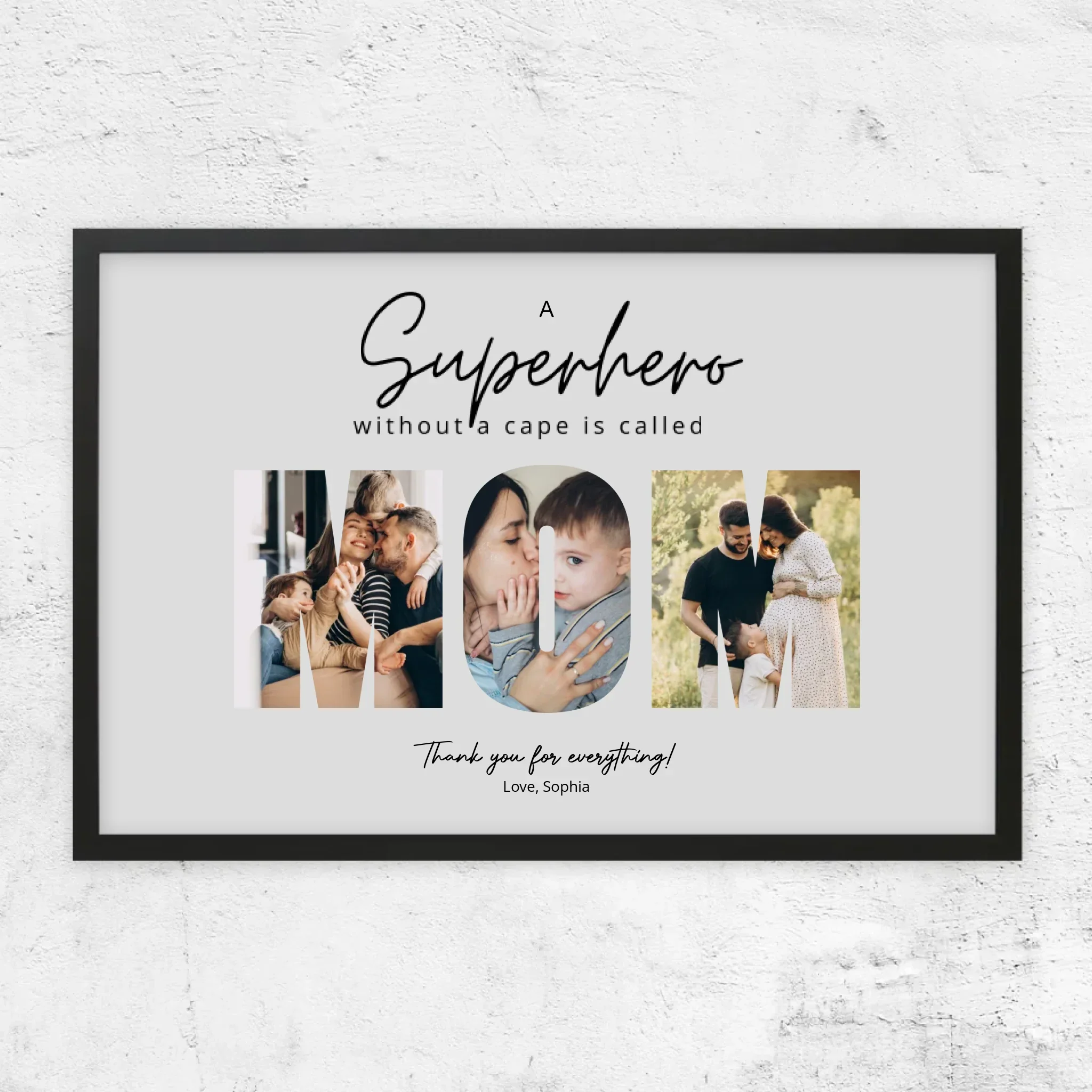 Personalized Poster – Mom Photo Collage - Image 5
