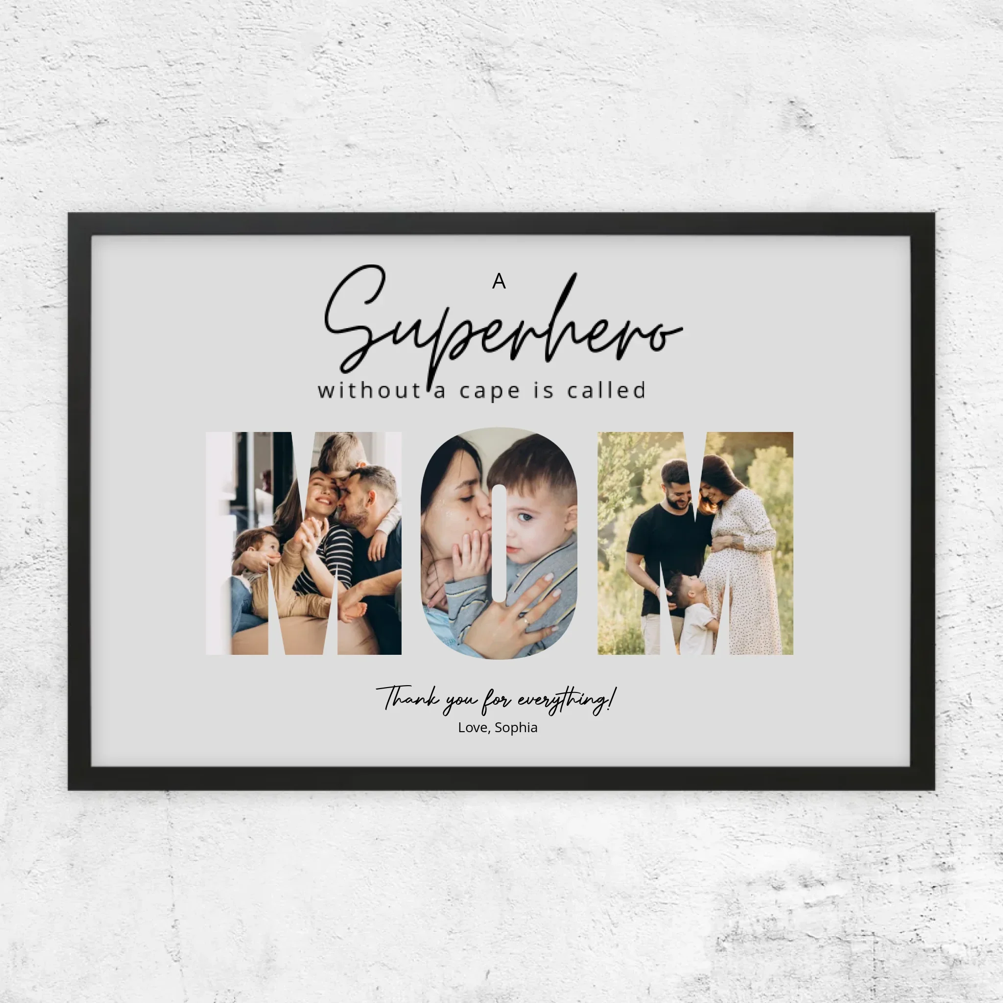 Personalized Poster – Mom Photo Collage - Image 6