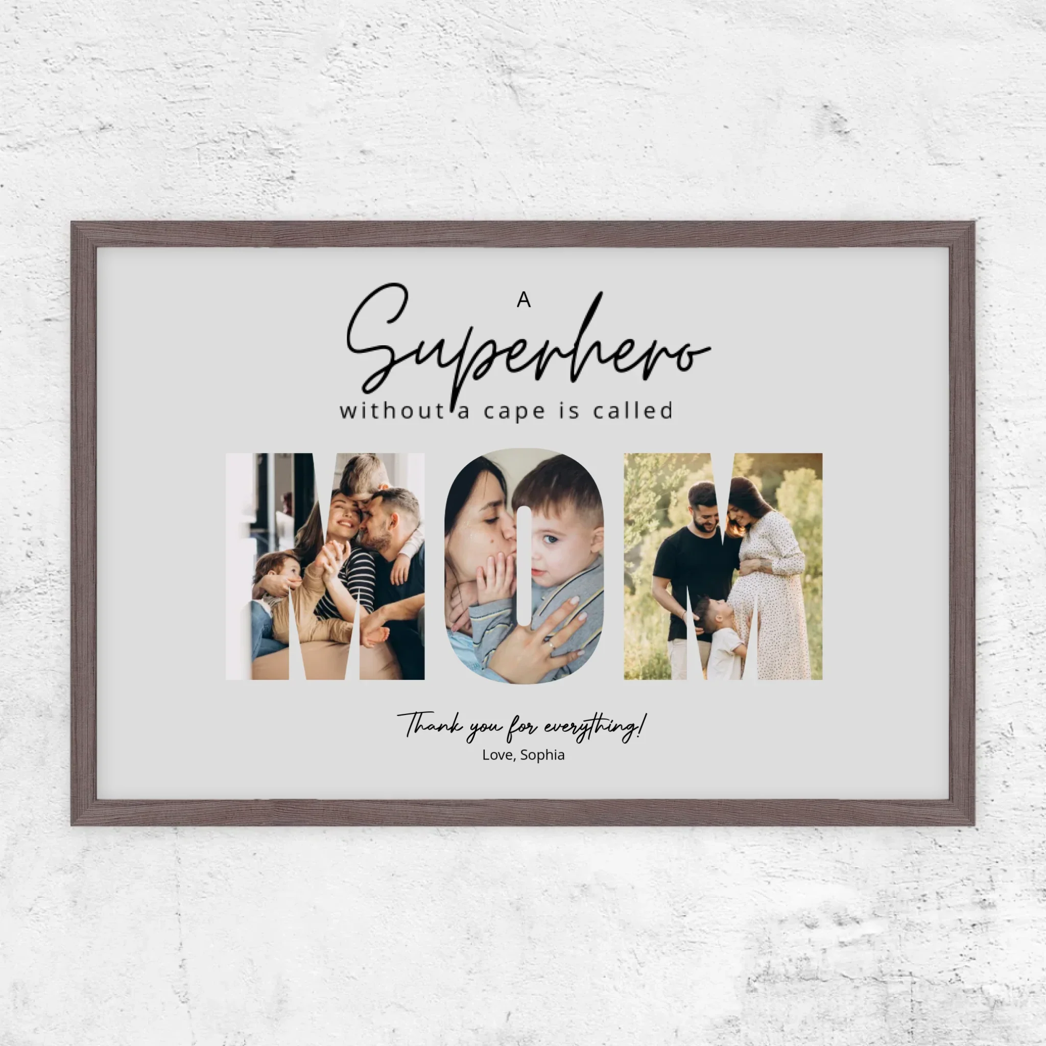 Personalized Poster – Mom Photo Collage - Image 7