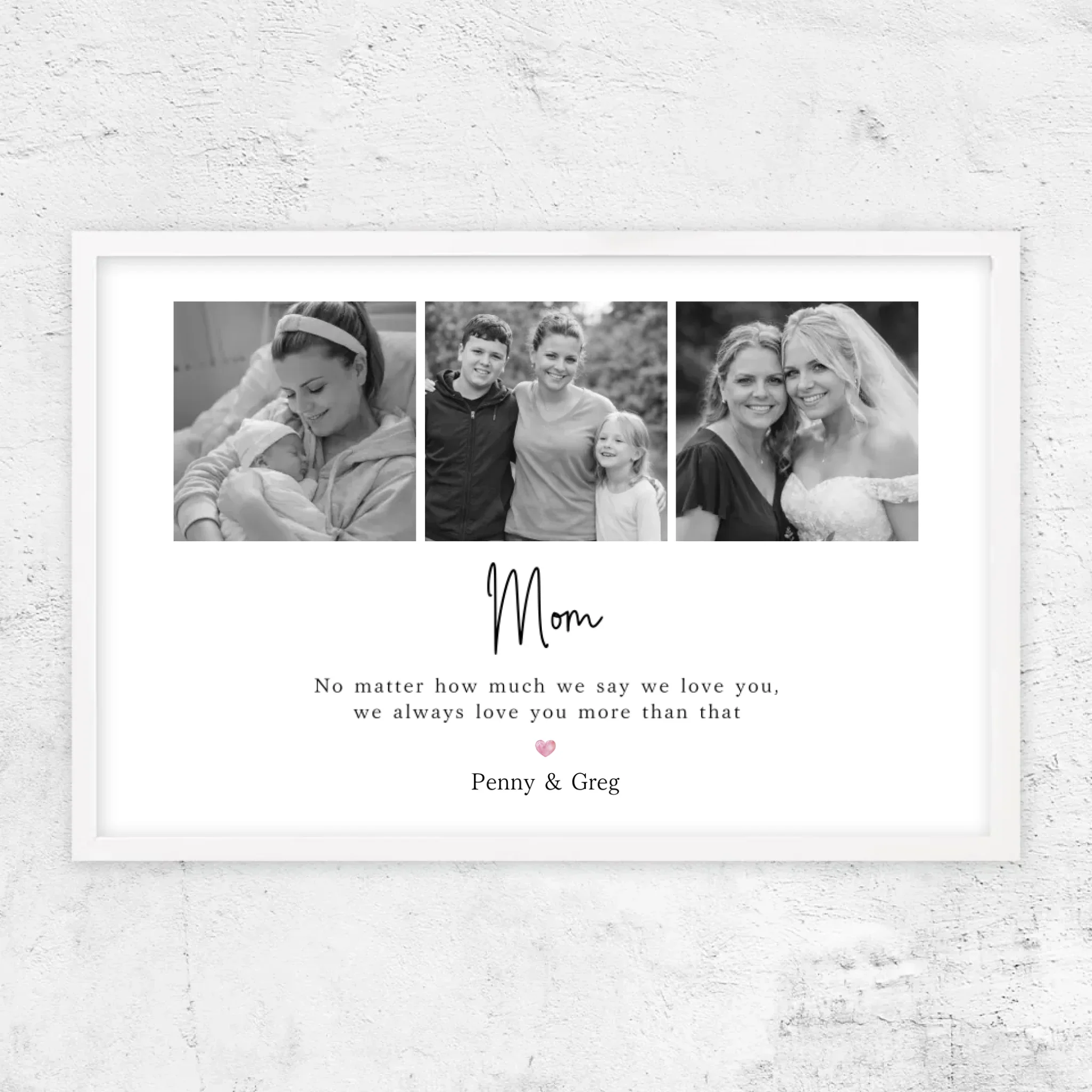 Personalized Poster – Mom We Always Love You Collage - Image 10