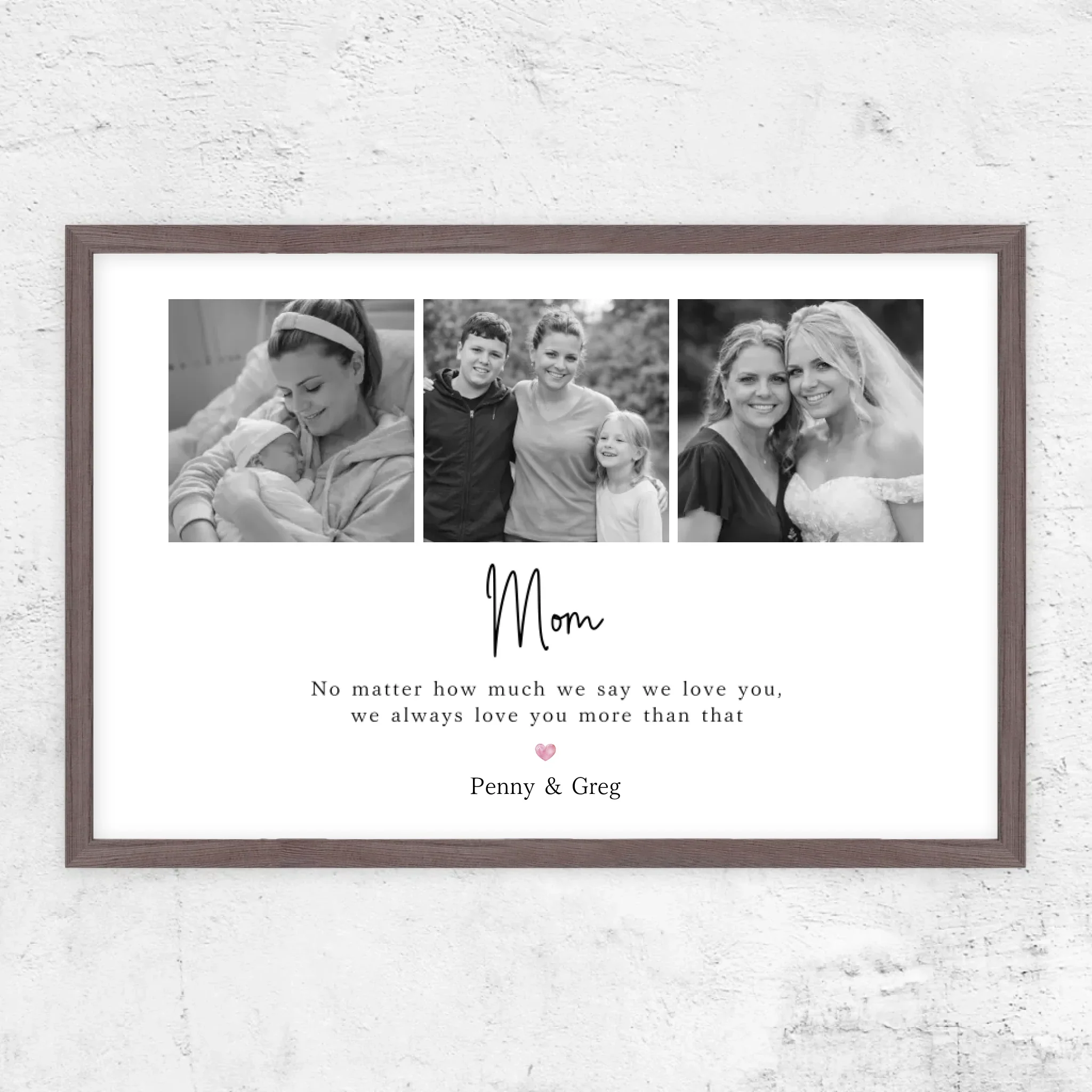 Personalized Poster – Mom We Always Love You Collage - Image 7