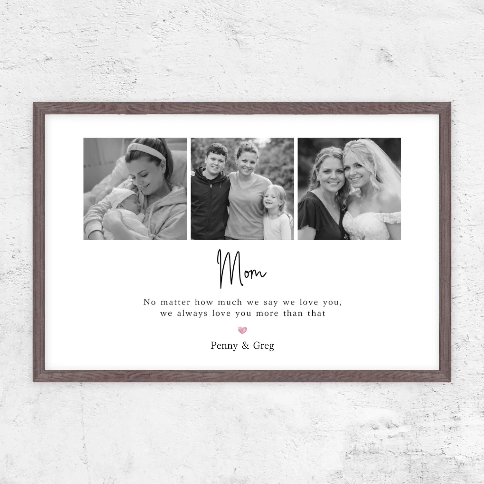 Personalized Poster – Mom We Always Love You Collage - Image 8