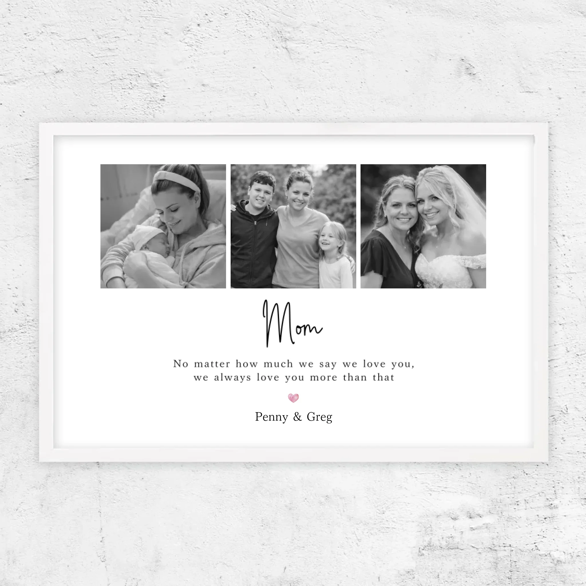 Personalized Poster – Mom We Always Love You Collage - Image 9