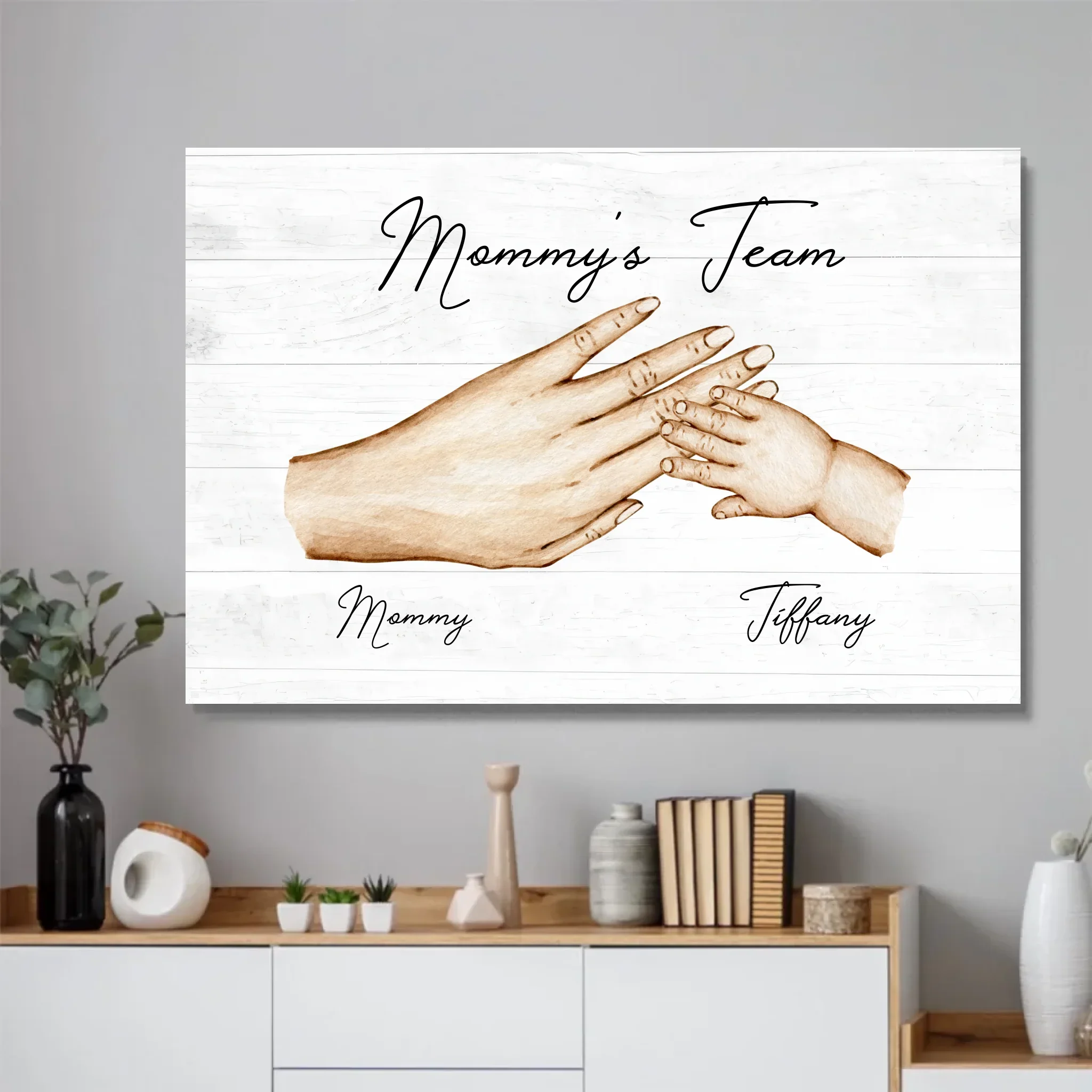 Personalized Poster "Mommy's Team" - Image 2