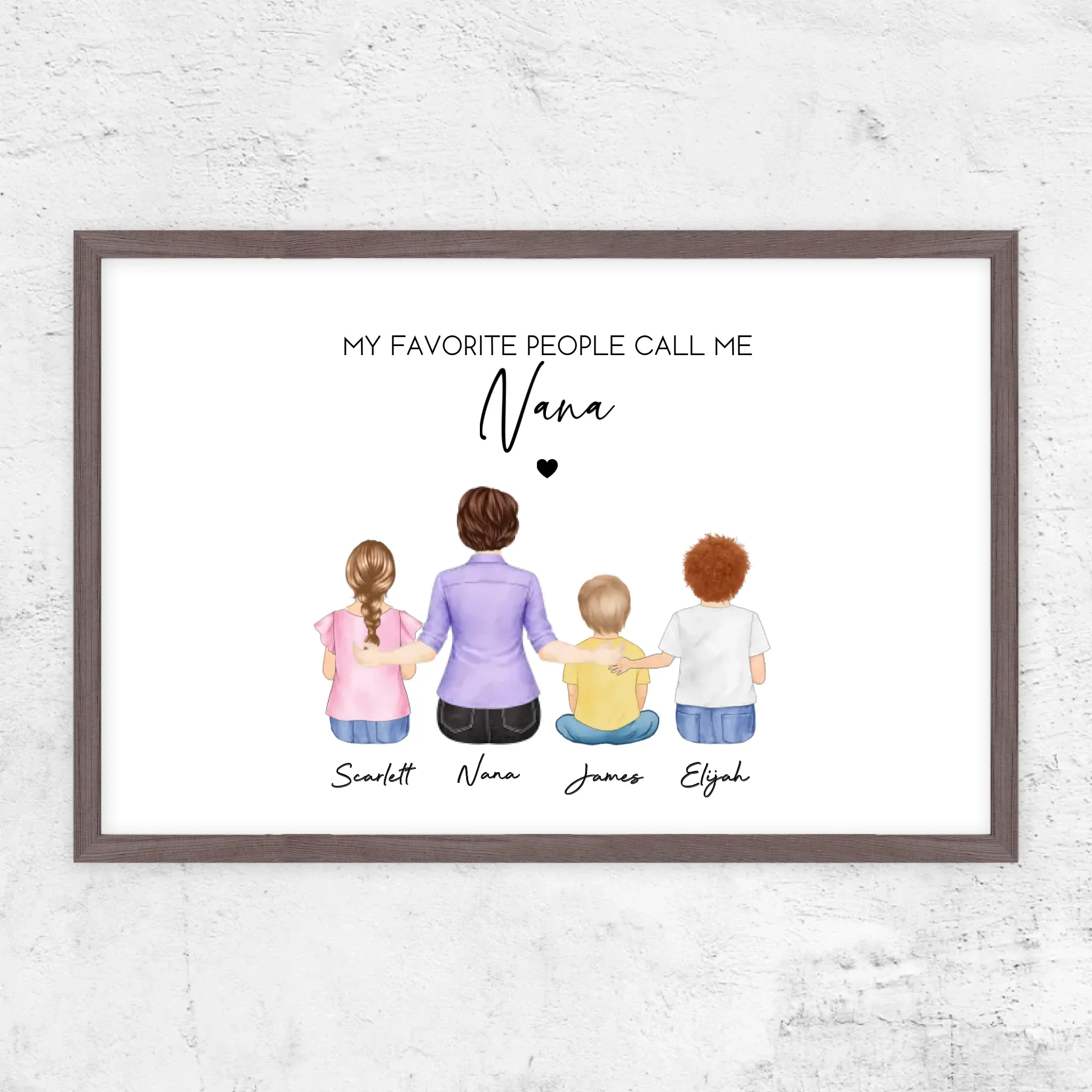 Personalized Poster – My Favorite People Call Me Grandma - Image 6