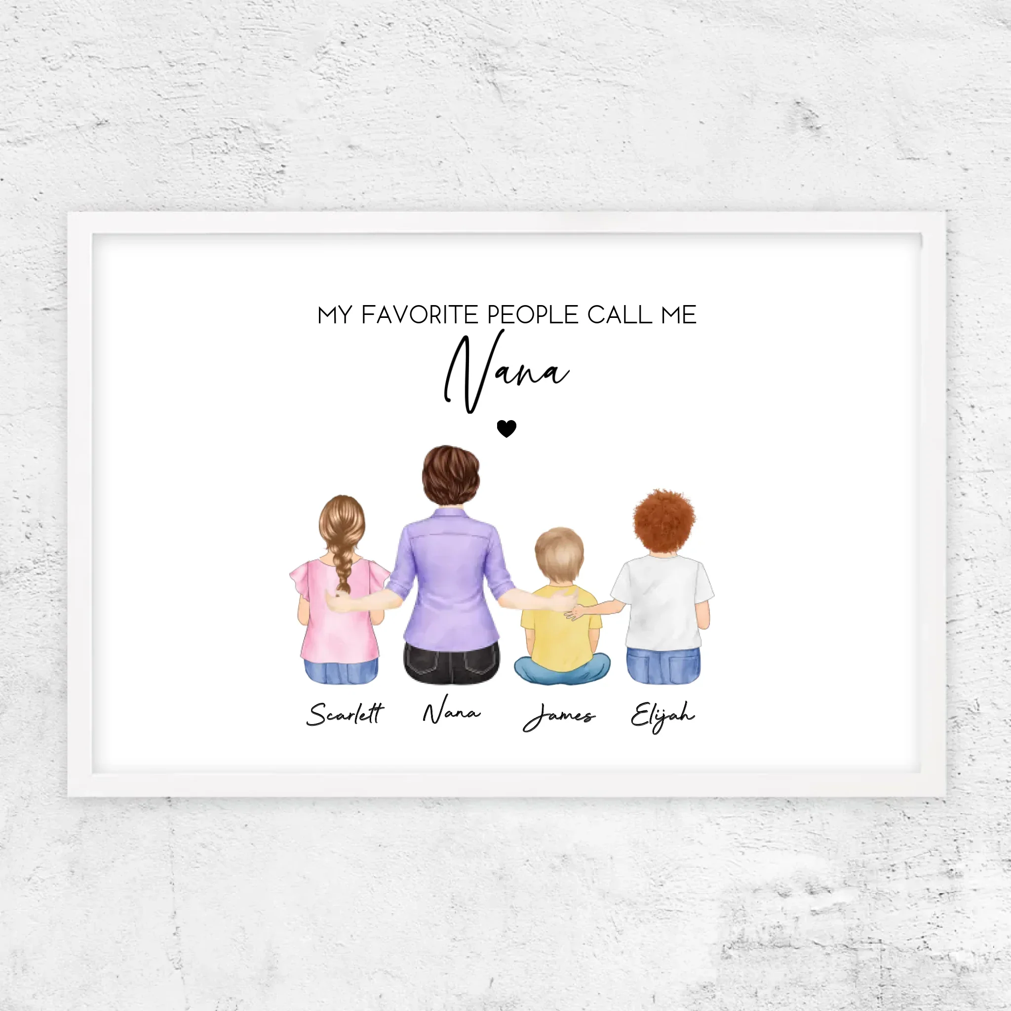 Personalized Poster – My Favorite People Call Me Grandma - Image 7