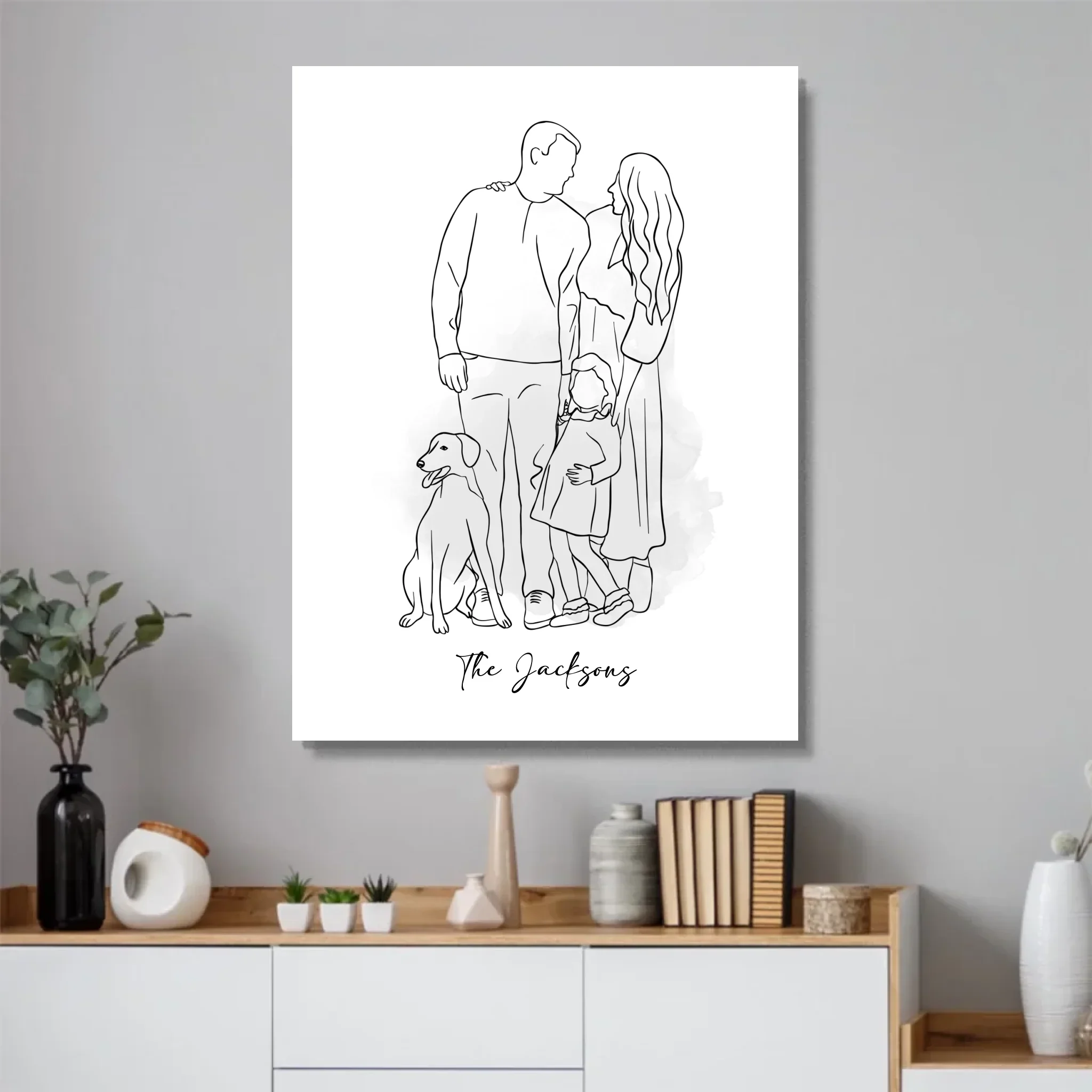 Personalized Poster – One Line Drawing - Image 4