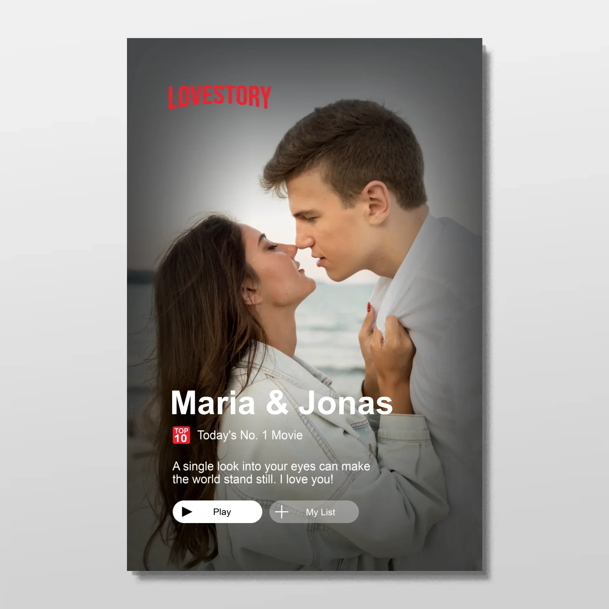 Personalized Poster “Our cover”