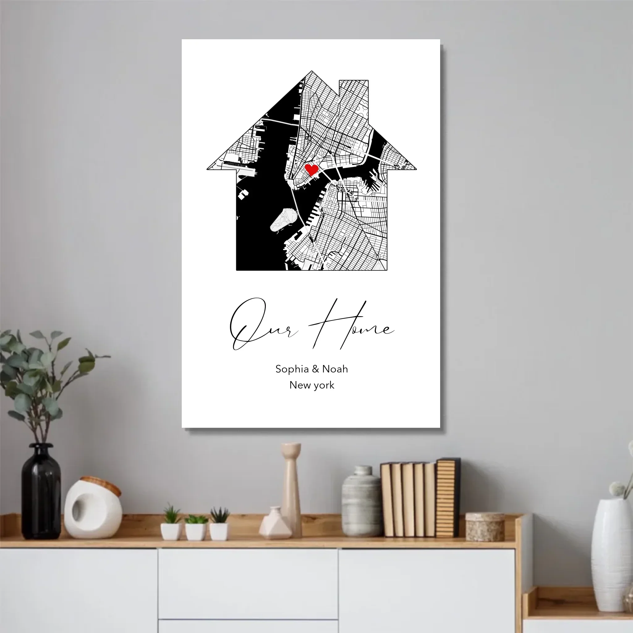 Personalized Poster "Our Home" - Image 2