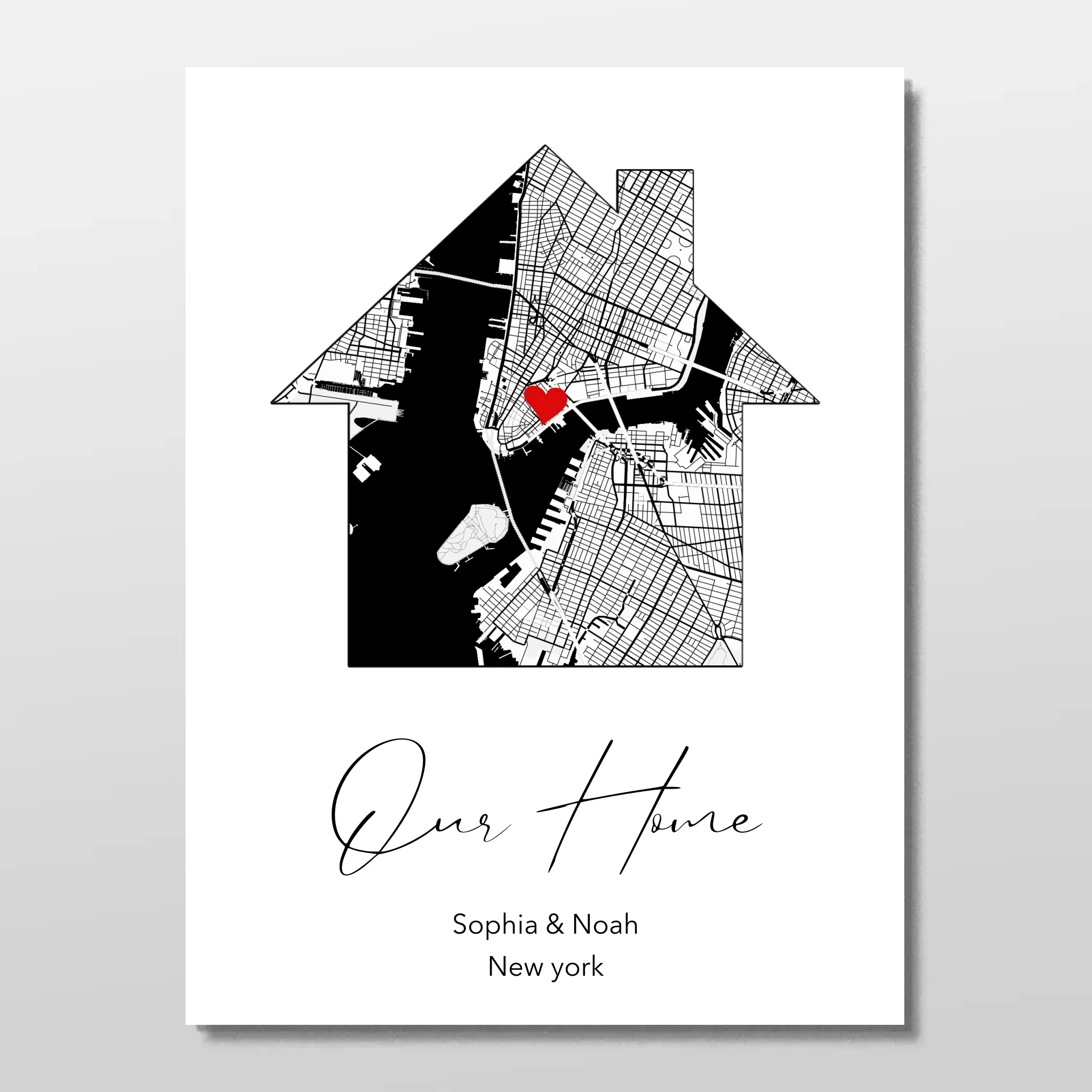 Personalized Poster "Our Home" - Image 3