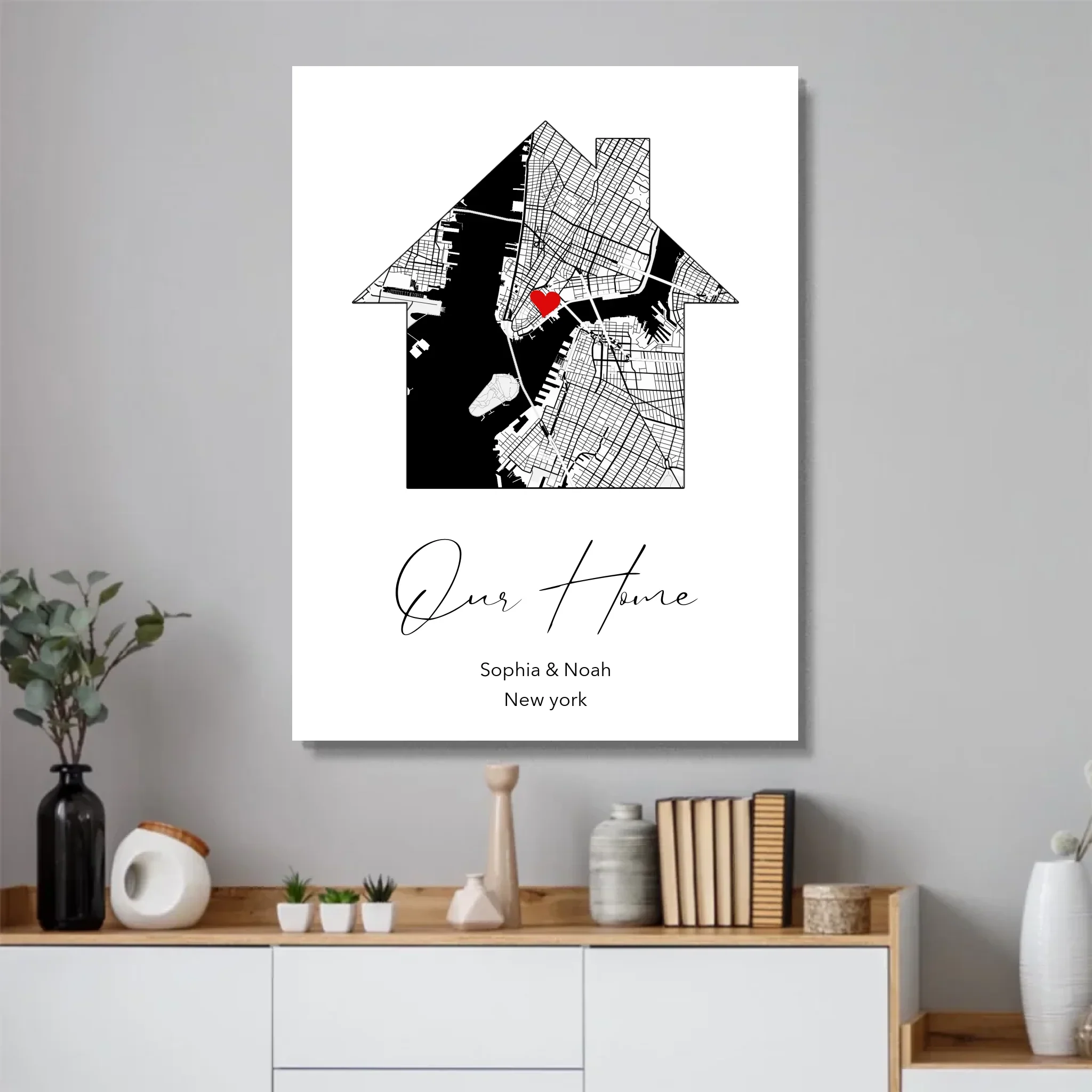 Personalized Poster "Our Home" - Image 4