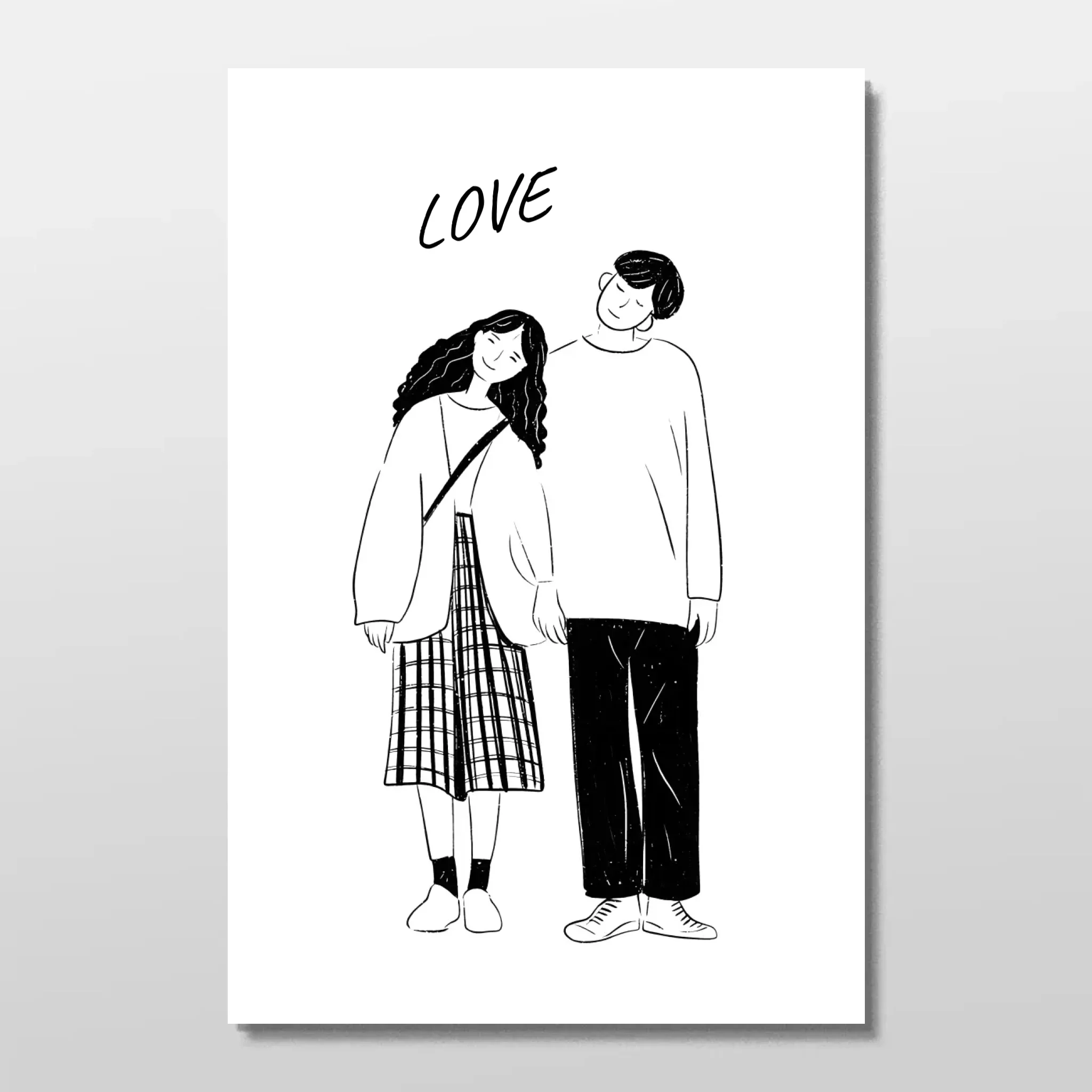 Personalized Poster – Photo to Line Art