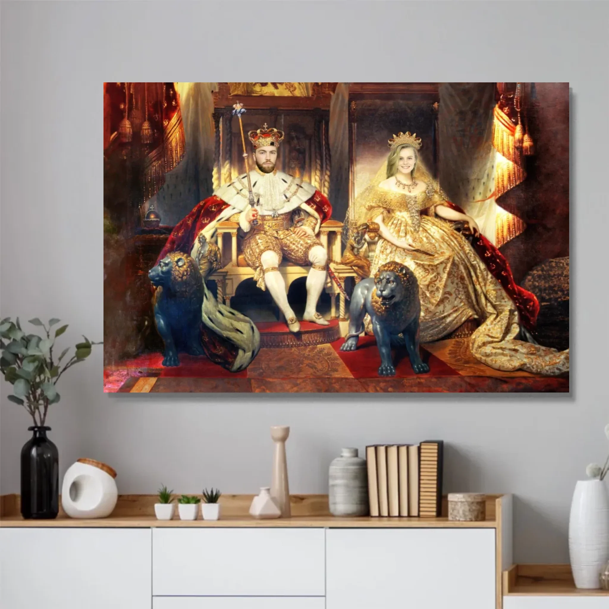 Personalized Poster – The King And Queen - Image 2