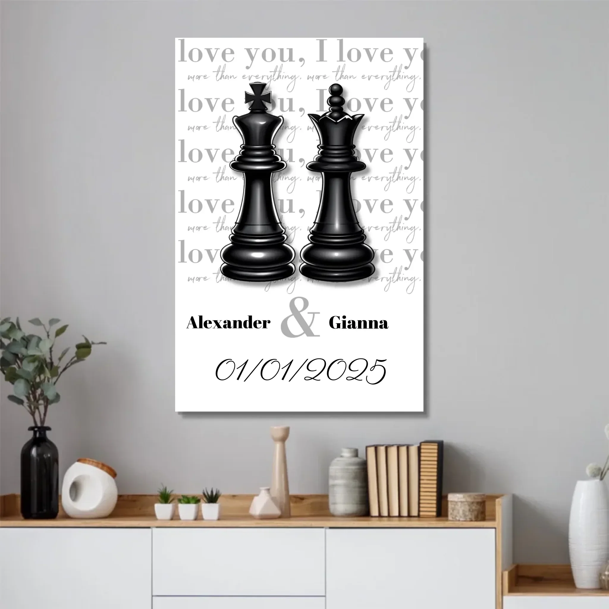 Personalized Poster “The Queen and the King” - Image 2