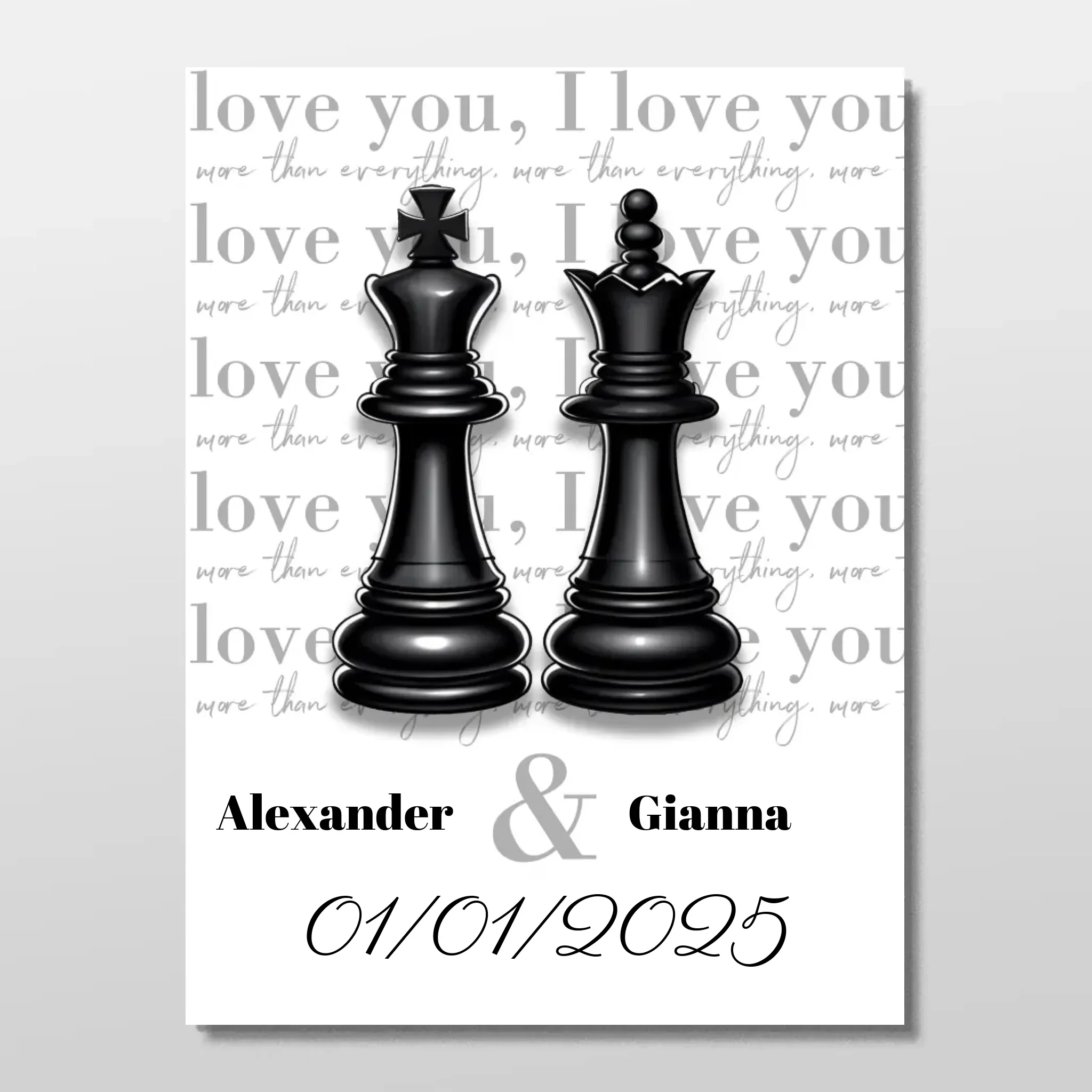 Personalized Poster “The Queen and the King” - Image 3
