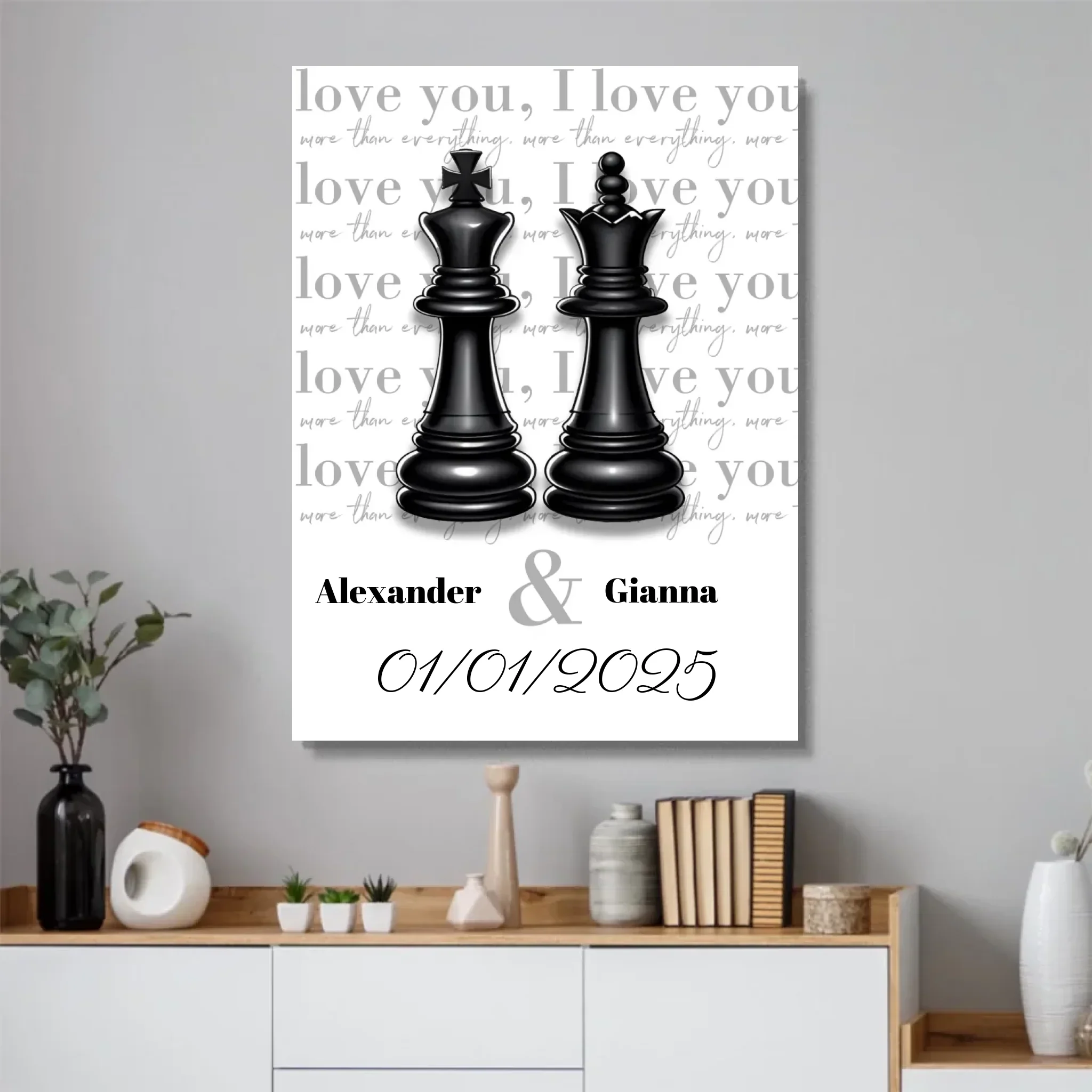 Personalized Poster “The Queen and the King” - Image 4