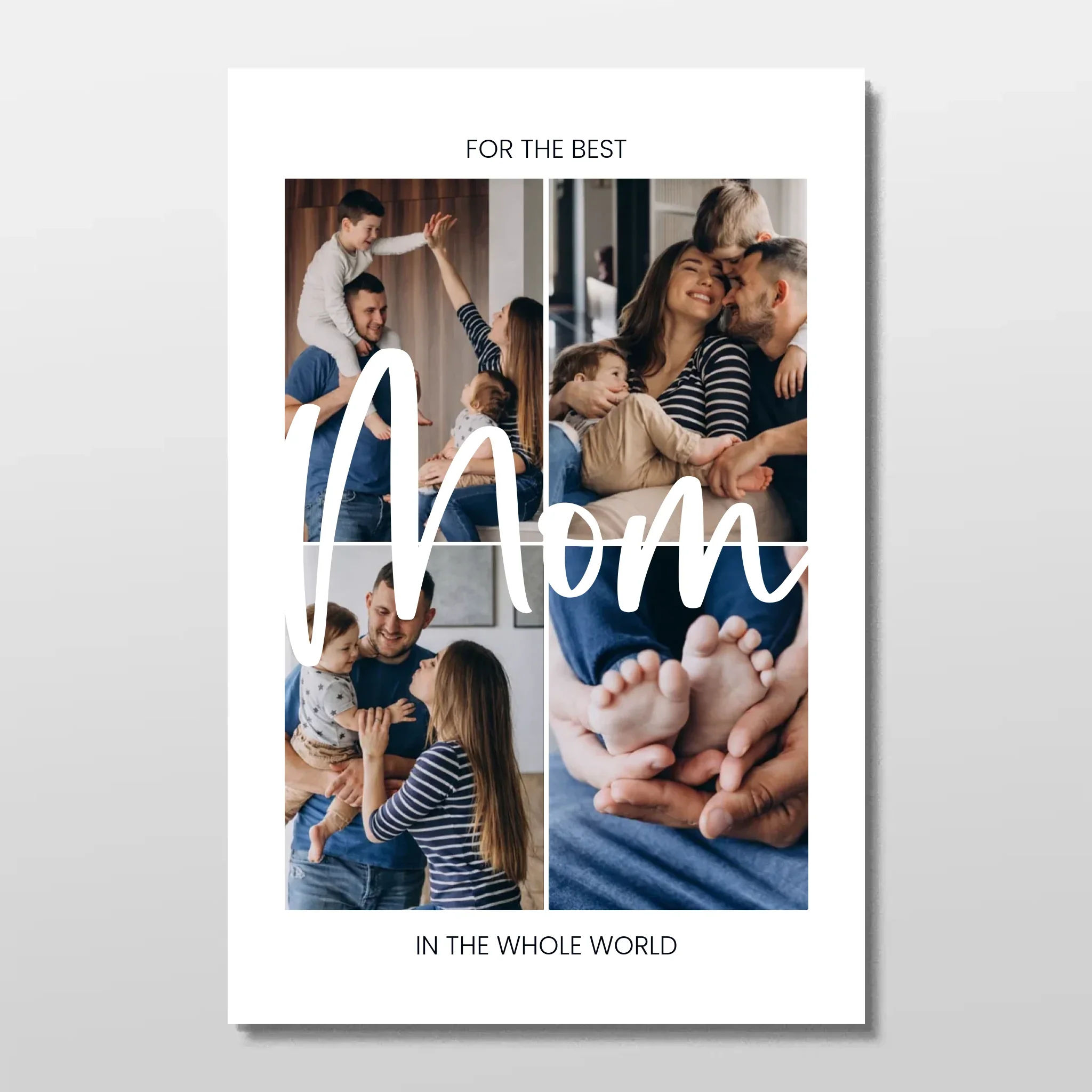 Personalized Poster – To the World’s Best Mom