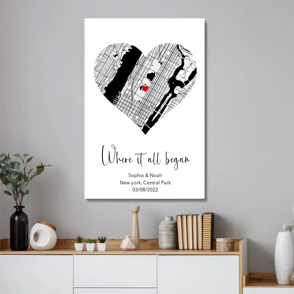 Personalized Poster "Where it all began" - Image 2