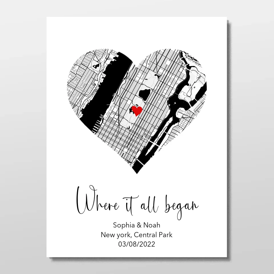 Personalized Poster "Where it all began" - Image 3